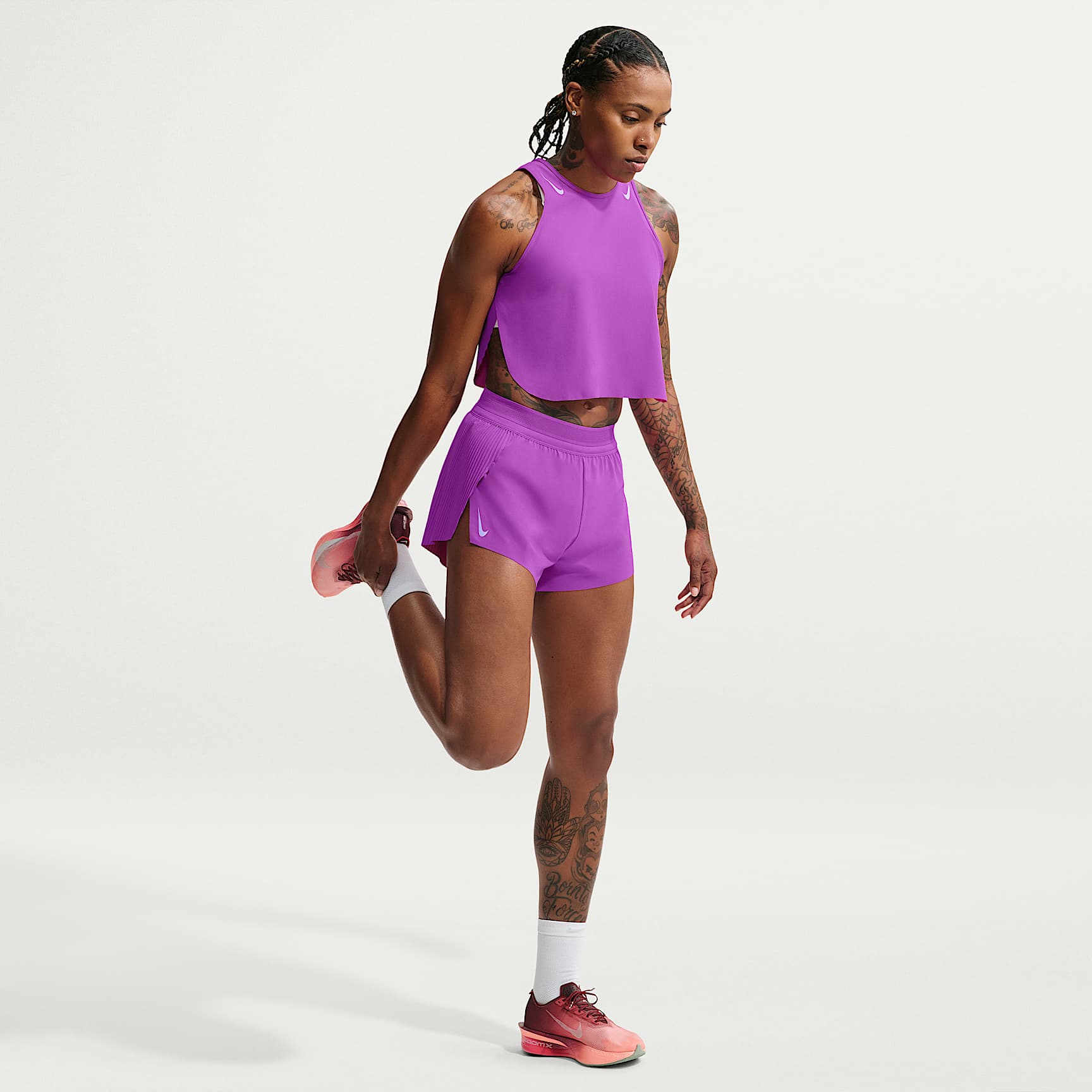 Nike AeroSwift Women's Dri-FIT ADV Mid-Rise 3" Brief-Lined Running Shorts
