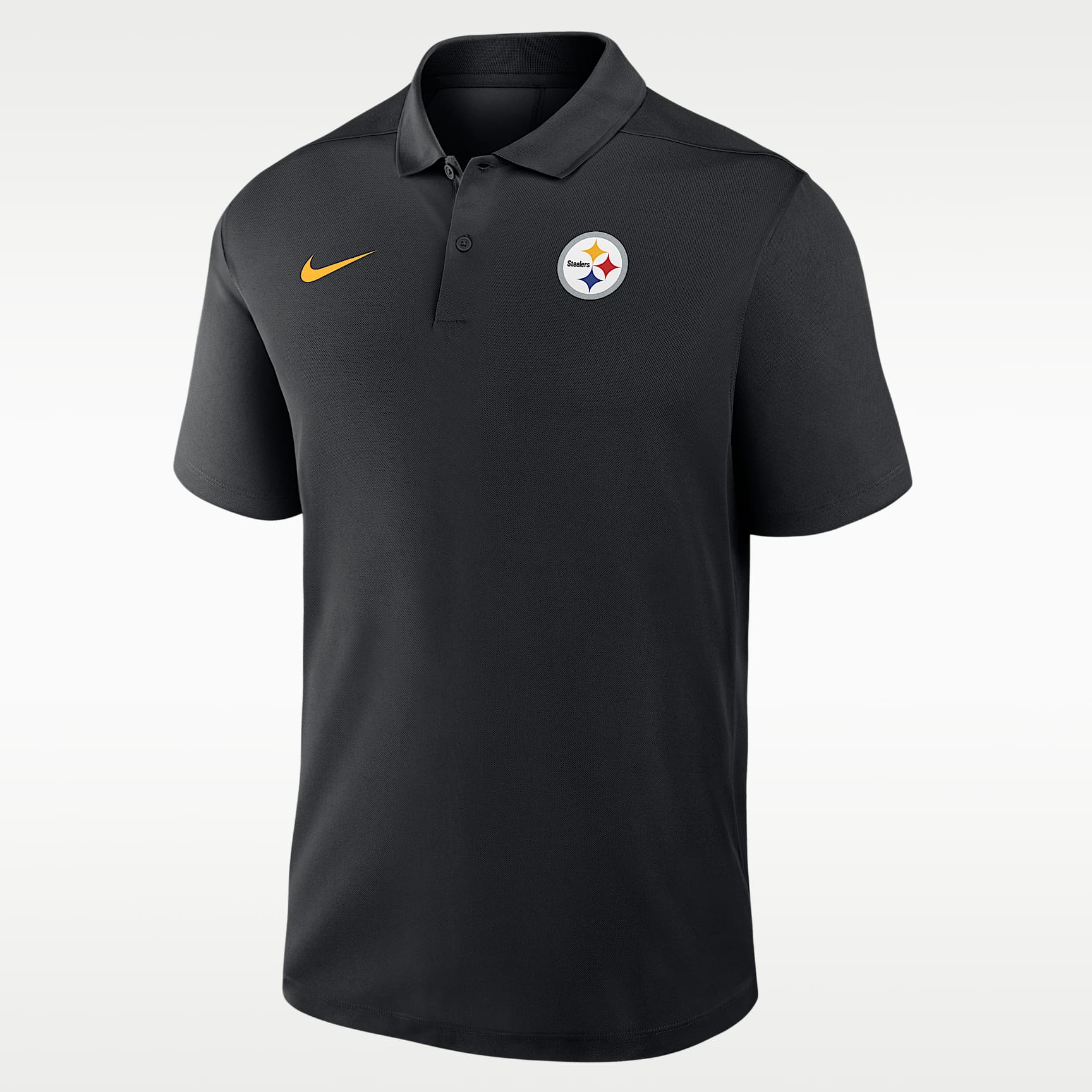 Pittsburgh Steelers Logo Victory Men's Nike Dri-FIT NFL Polo
