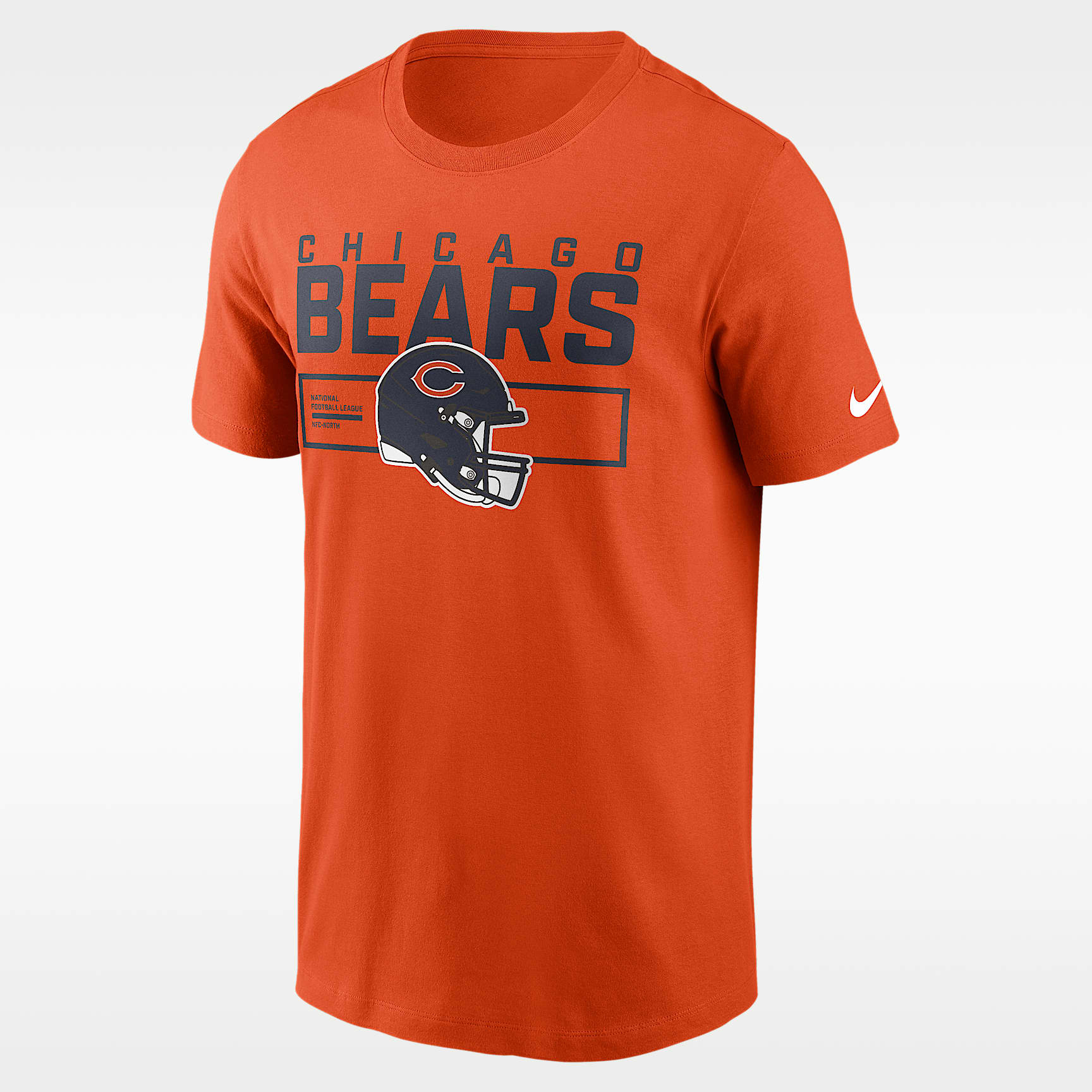 Chicago Bears Helmet Essential Men's Nike NFL T-Shirt