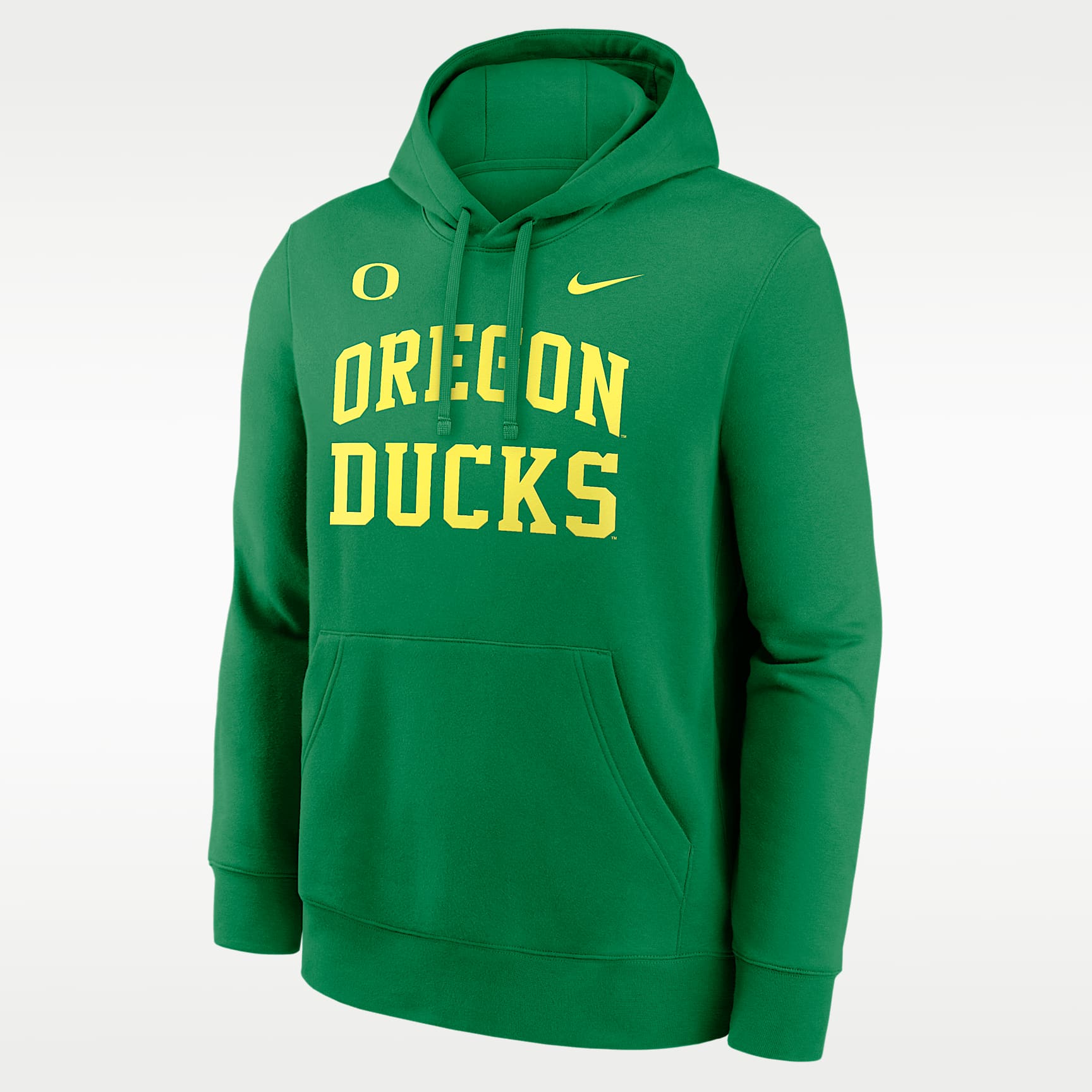 Sudadera con gorro sin cierre universitaria Nike para hombre Oregon Primetime Arched Club