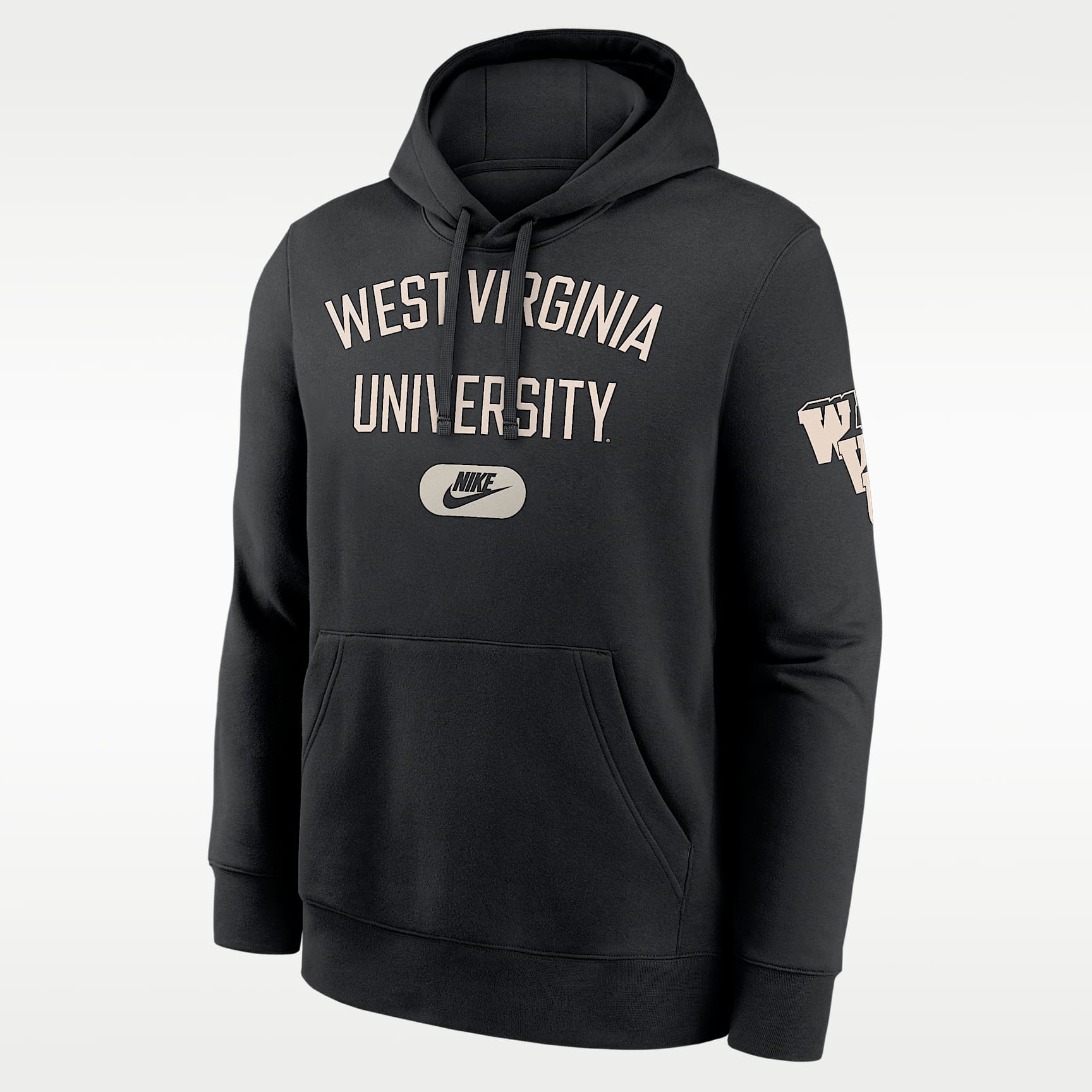 West Virginia Club Men's Nike College Pullover Hoodie