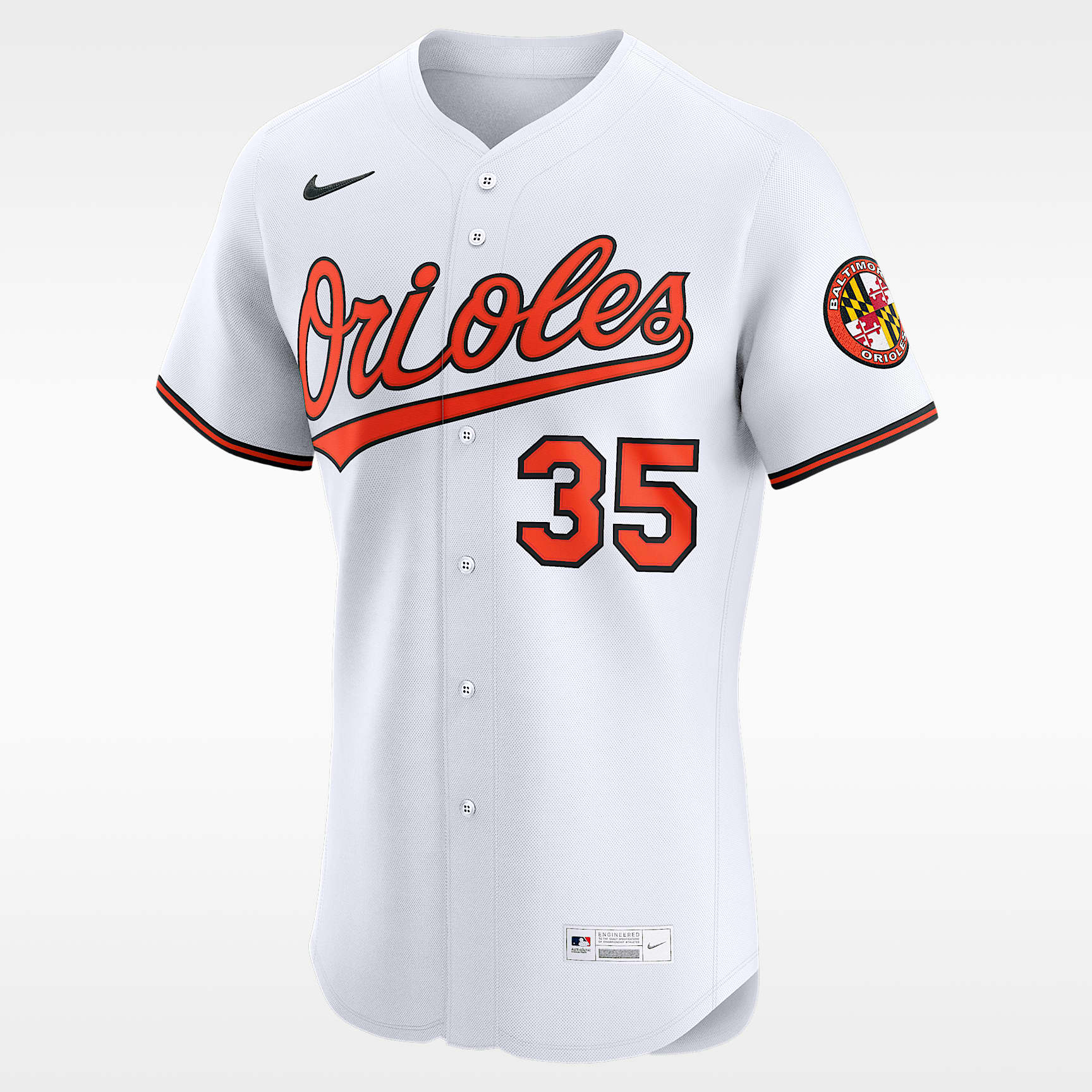 Jersey Nike Dri-FIT ADV de la MLB Elite para hombre Adley Rutschman Baltimore Orioles