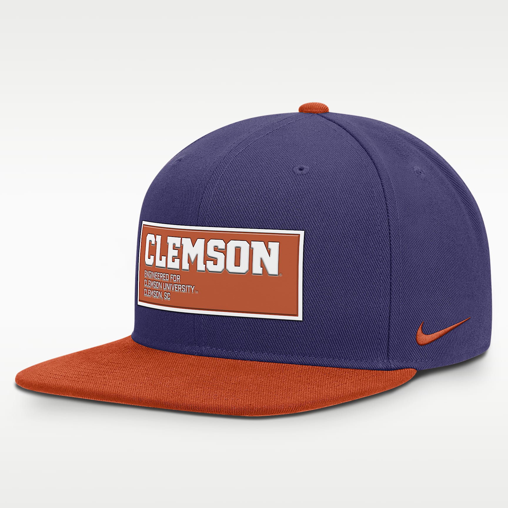 Gorra universitaria Nike Dri-FIT ajustable para hombre Clemson On-Field Pro