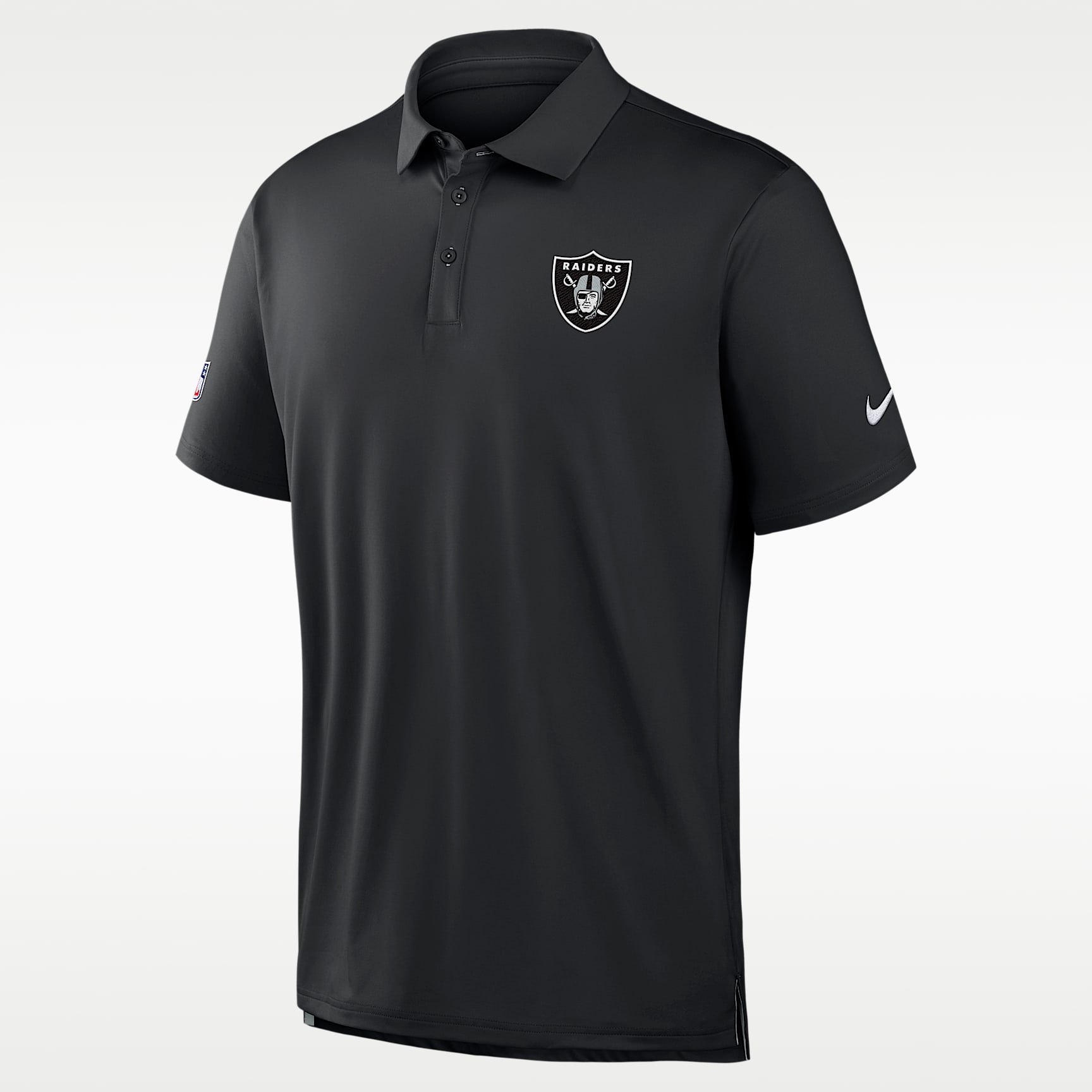 Polo Nike Dri-FIT de la NFL para hombre Las Vegas Raiders Tour