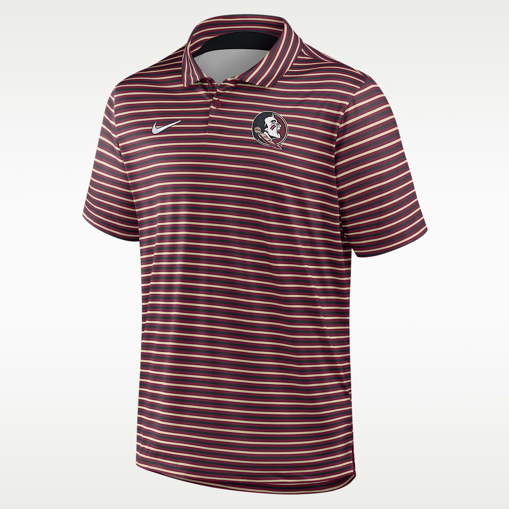 Florida State Tour Stripe Men's Nike Dri-FIT College Polo