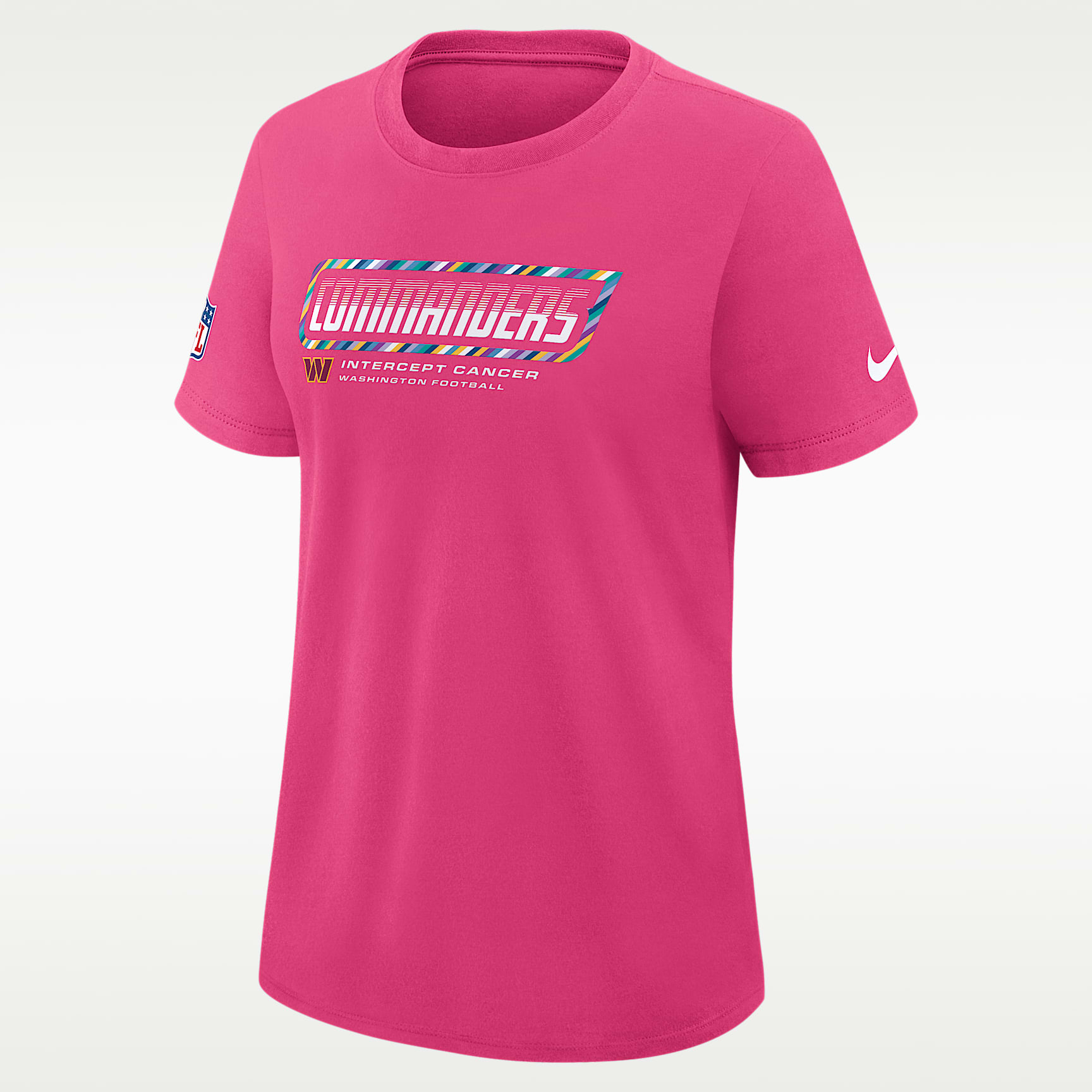 Washington Commanders Crucial Catch Women's Nike Dri-FIT NFL T-Shirt
