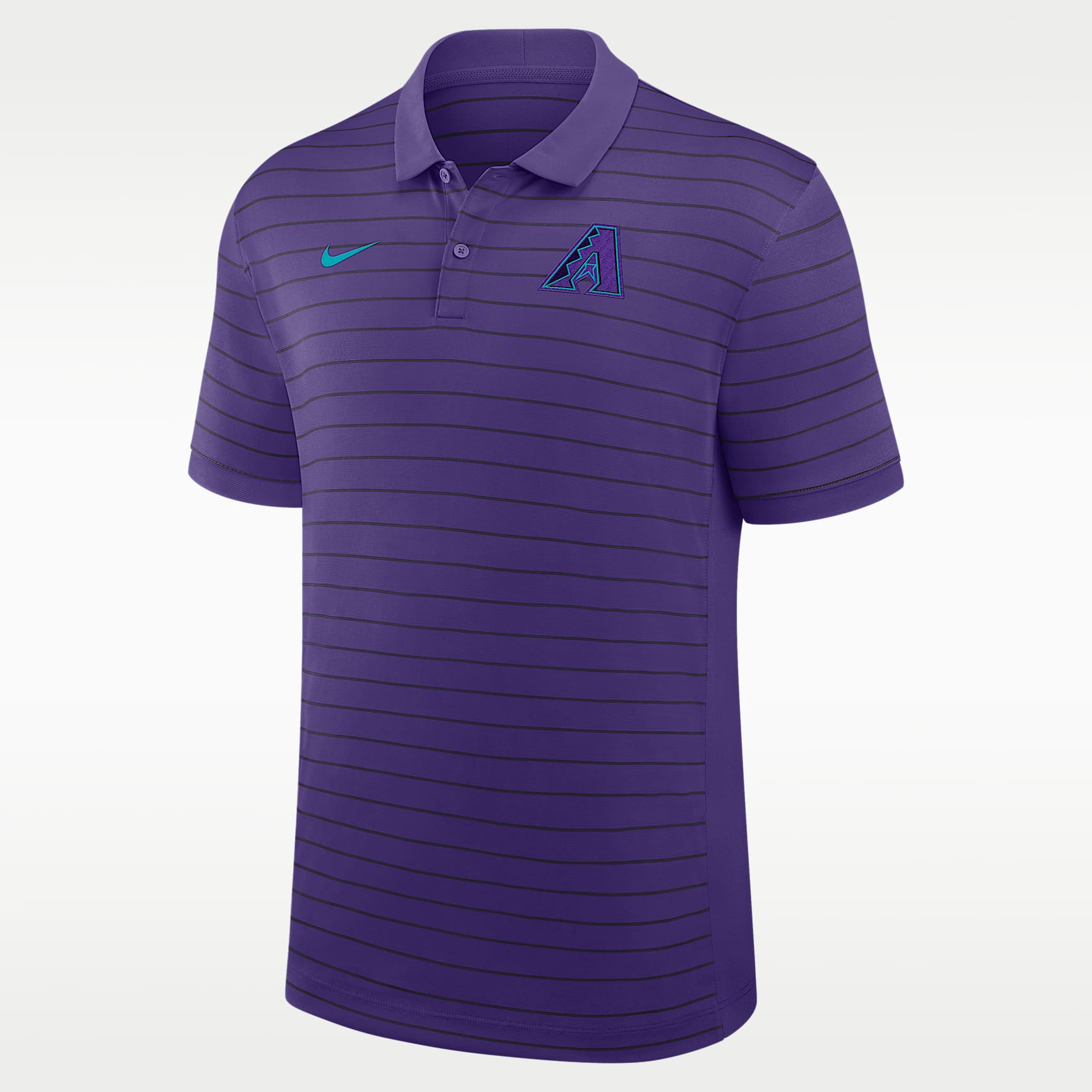 Polo Nike Dri-FIT de la MLB para hombre Arizona Diamondbacks City Connect Striped Victory