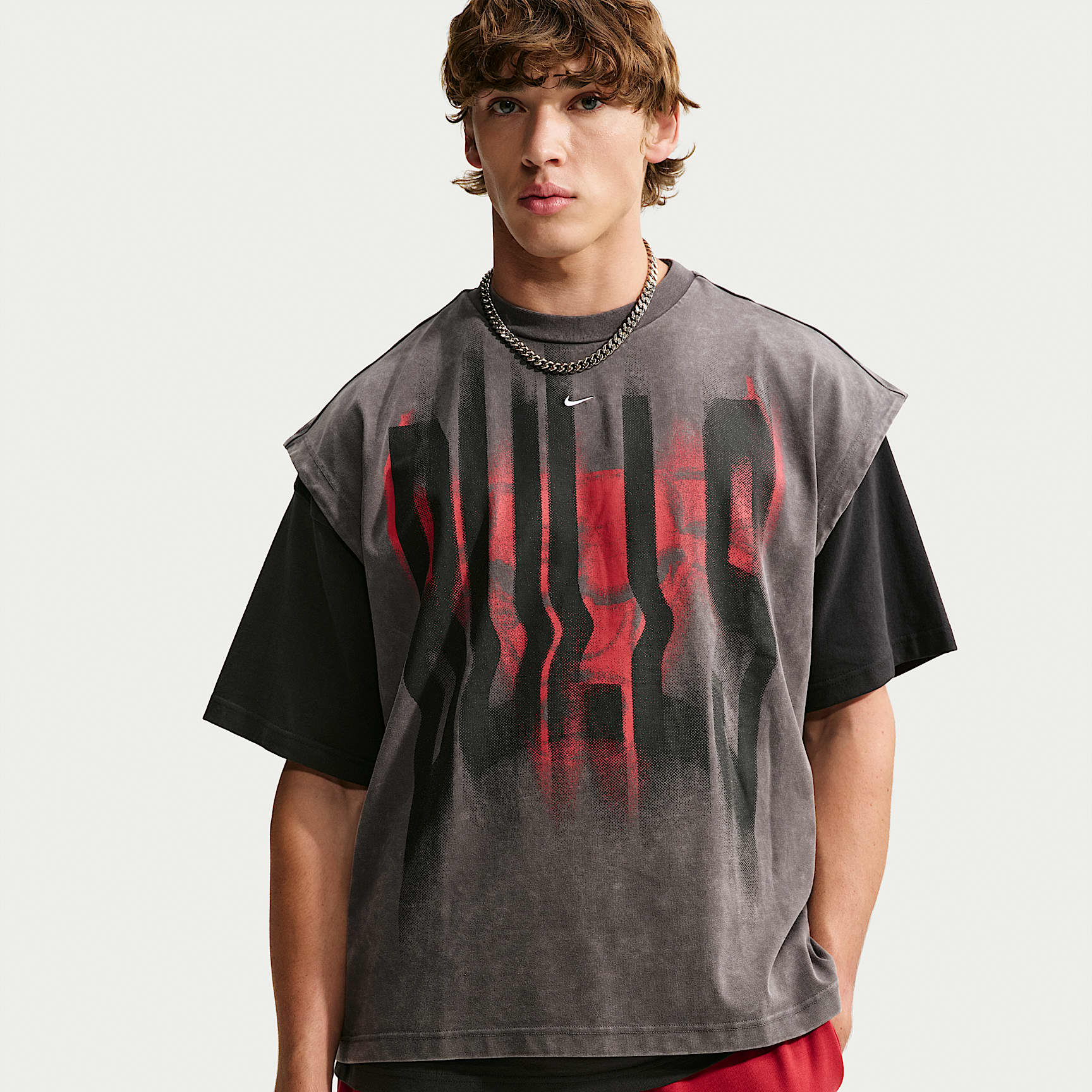 Camiseta de básquetbol sin mangas Nike para hombre Chicago Bulls Standard Issue