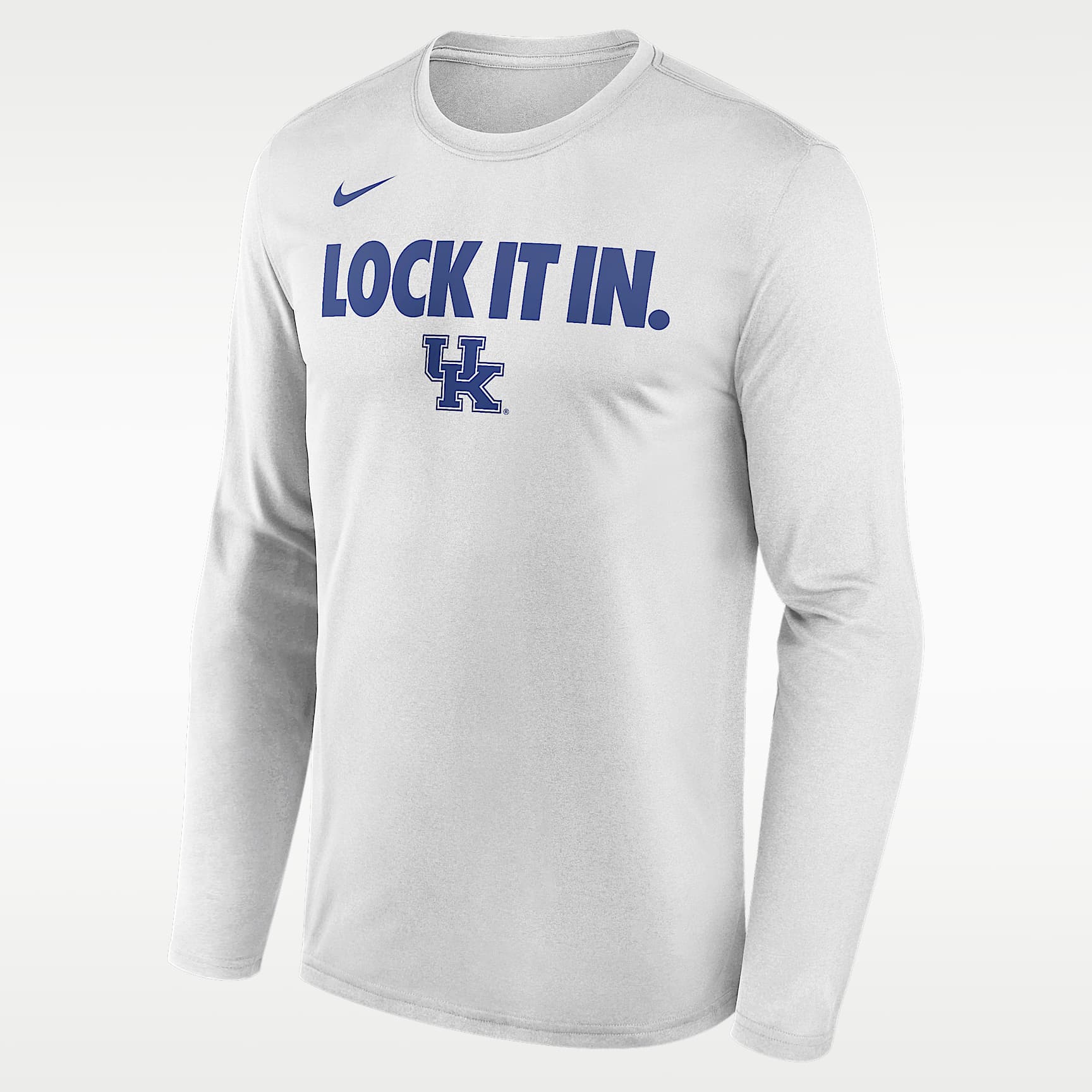 Kentucky 2026 On-Court Bench Men's Nike Dri-FIT College Long-Sleeve T-Shirt