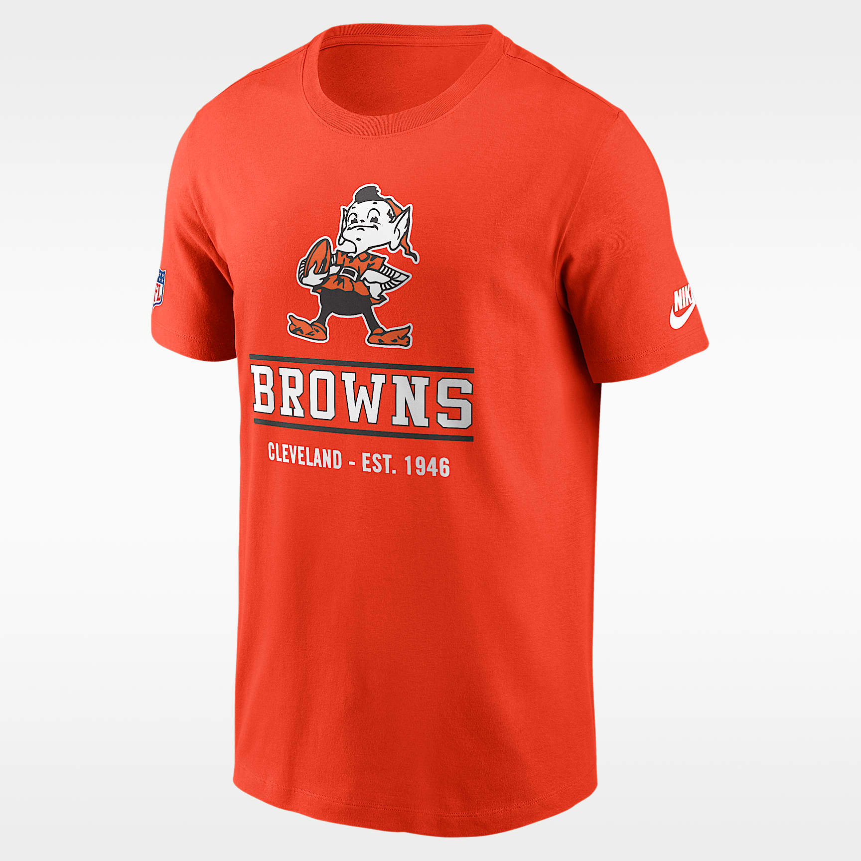 Cleveland Browns Essential Men's Nike Dri-FIT NFL Long-Sleeve T-Shirt