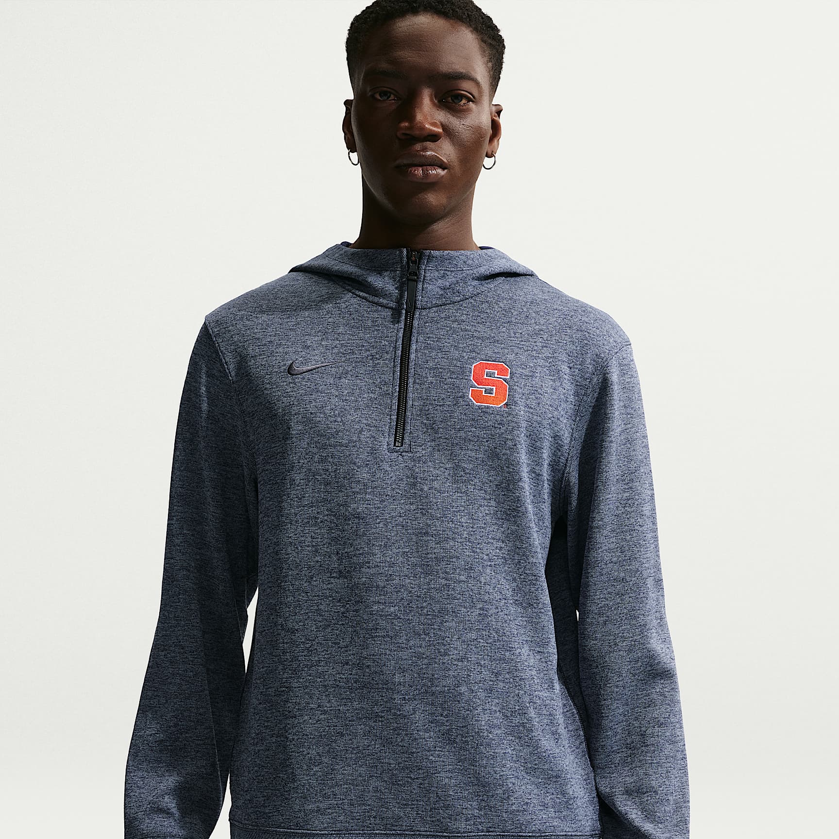 Syracuse Orange Nike NCAA Men's Basketball Coaches' Pullover Hoodie