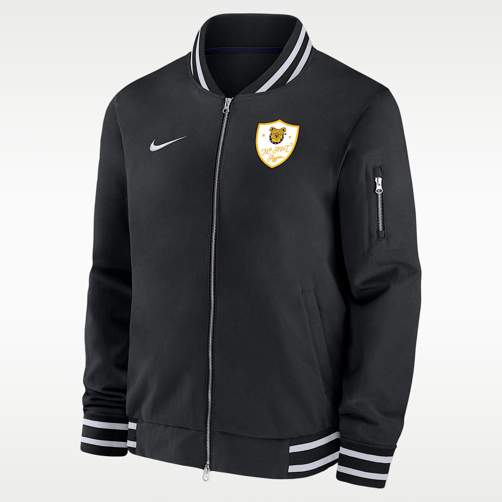 Nike College (North Carolina A&T University) Men's Bomber Jacket