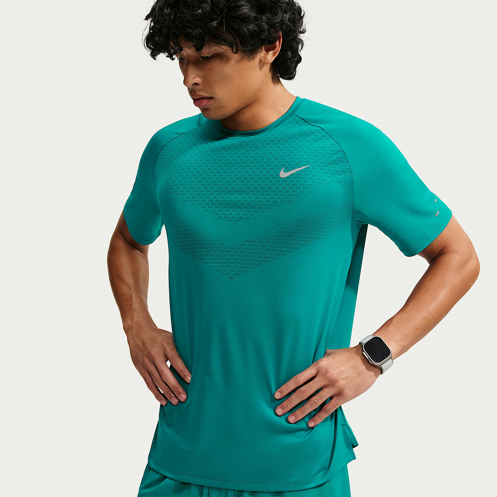 Nike Stride Dri-FIT ADV Kurzarm-Laufoberteil (Herren)