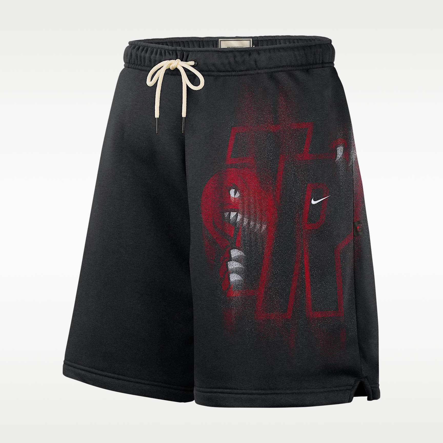 Shorts de básquetbol de tejido Fleece para hombre Toronto Raptors Standard Issue Nike