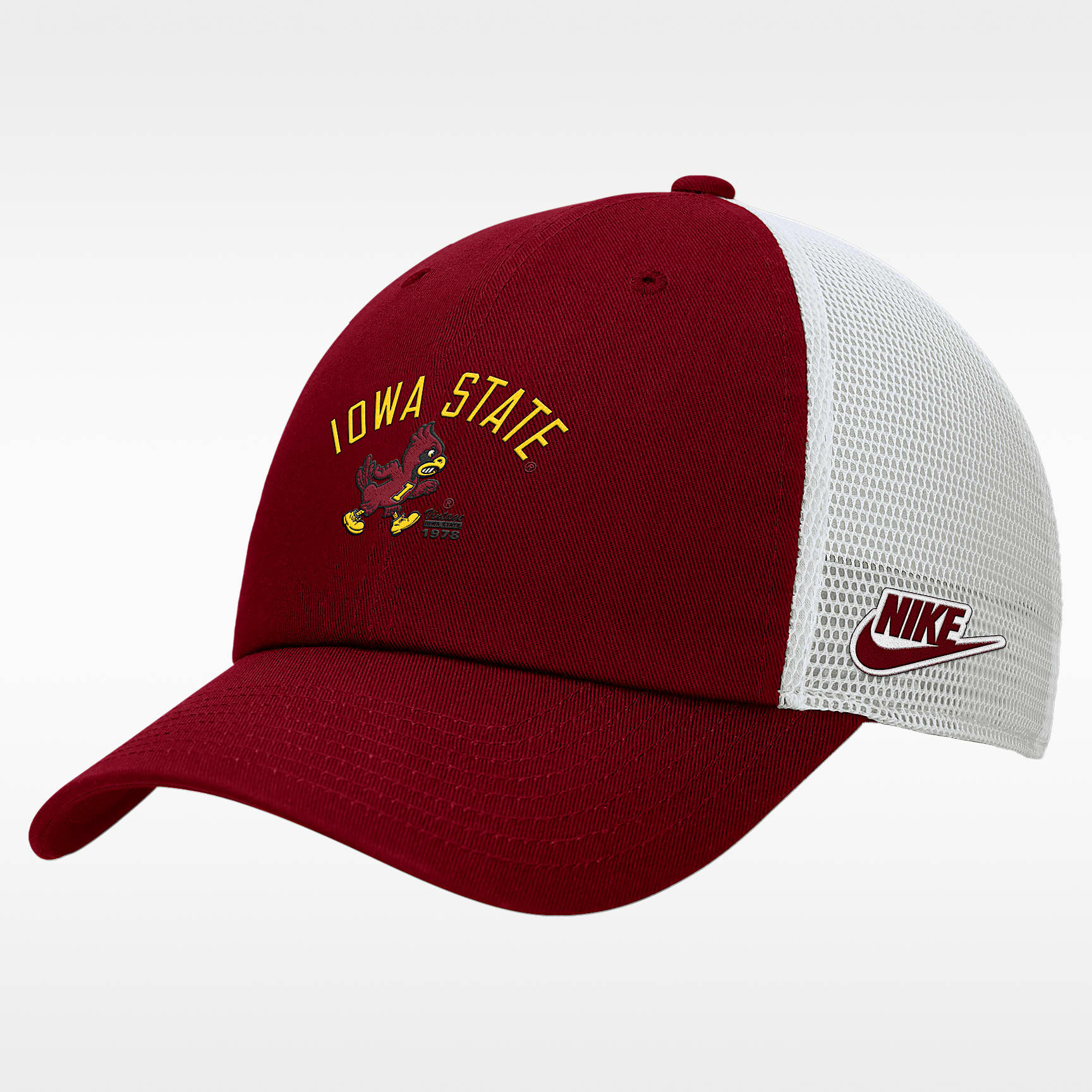 Nike College (Iowa State) Unstructured Trucker Cap