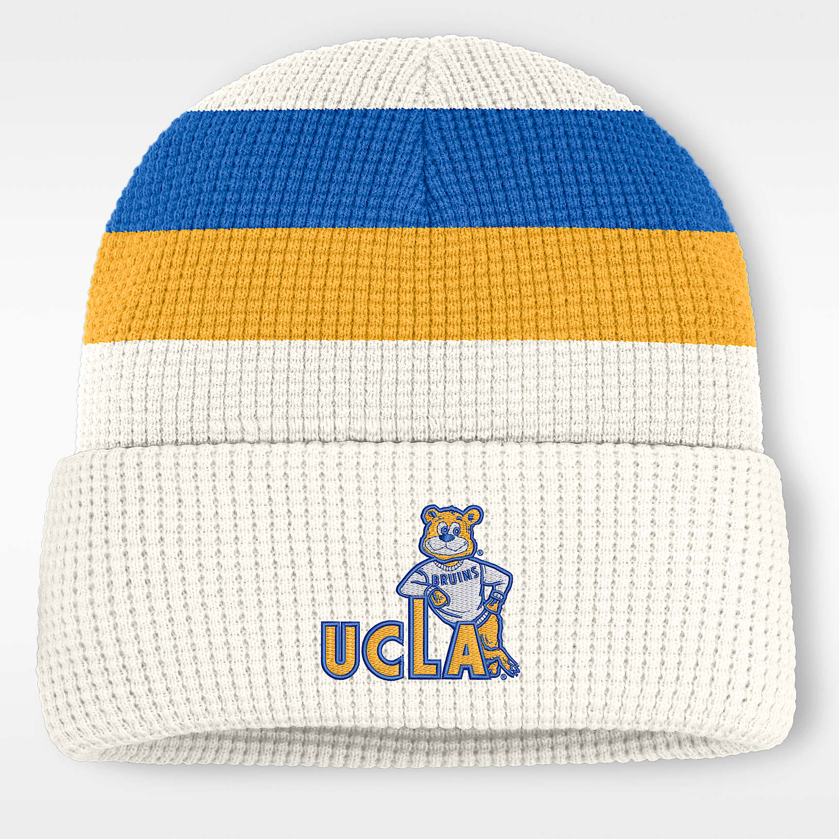 Gorro con dobladillo universitario Nike para hombre UCLA