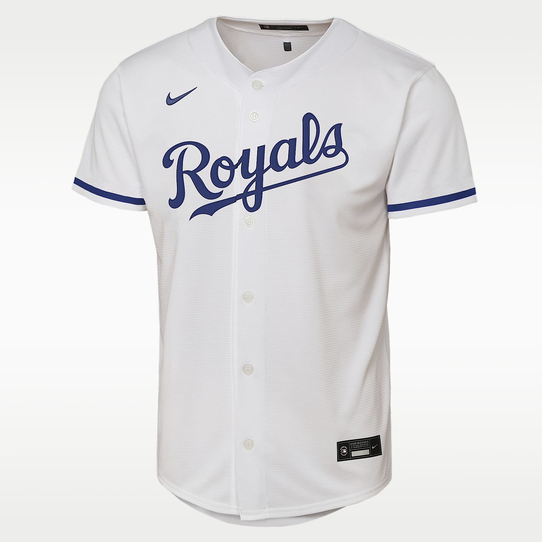 Bobby Witt, Jr. Kansas City Royals Baseline Big Kids' Nike MLB Home Replica Jersey