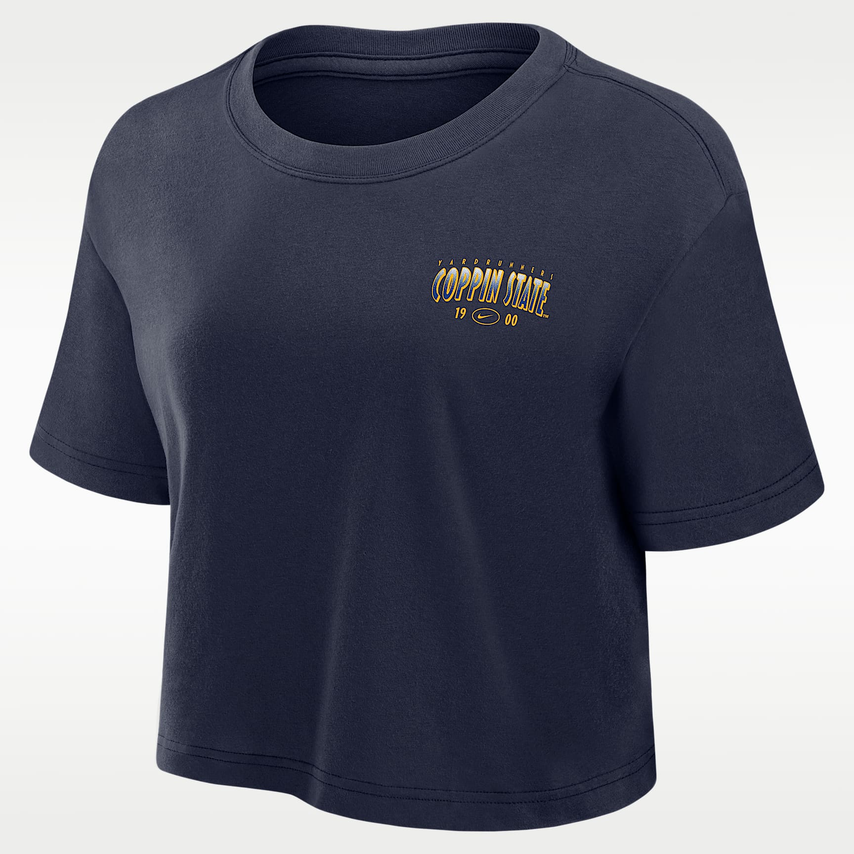 Nike College (Coppin State University) Women's Dri-FIT Cropped T-Shirt