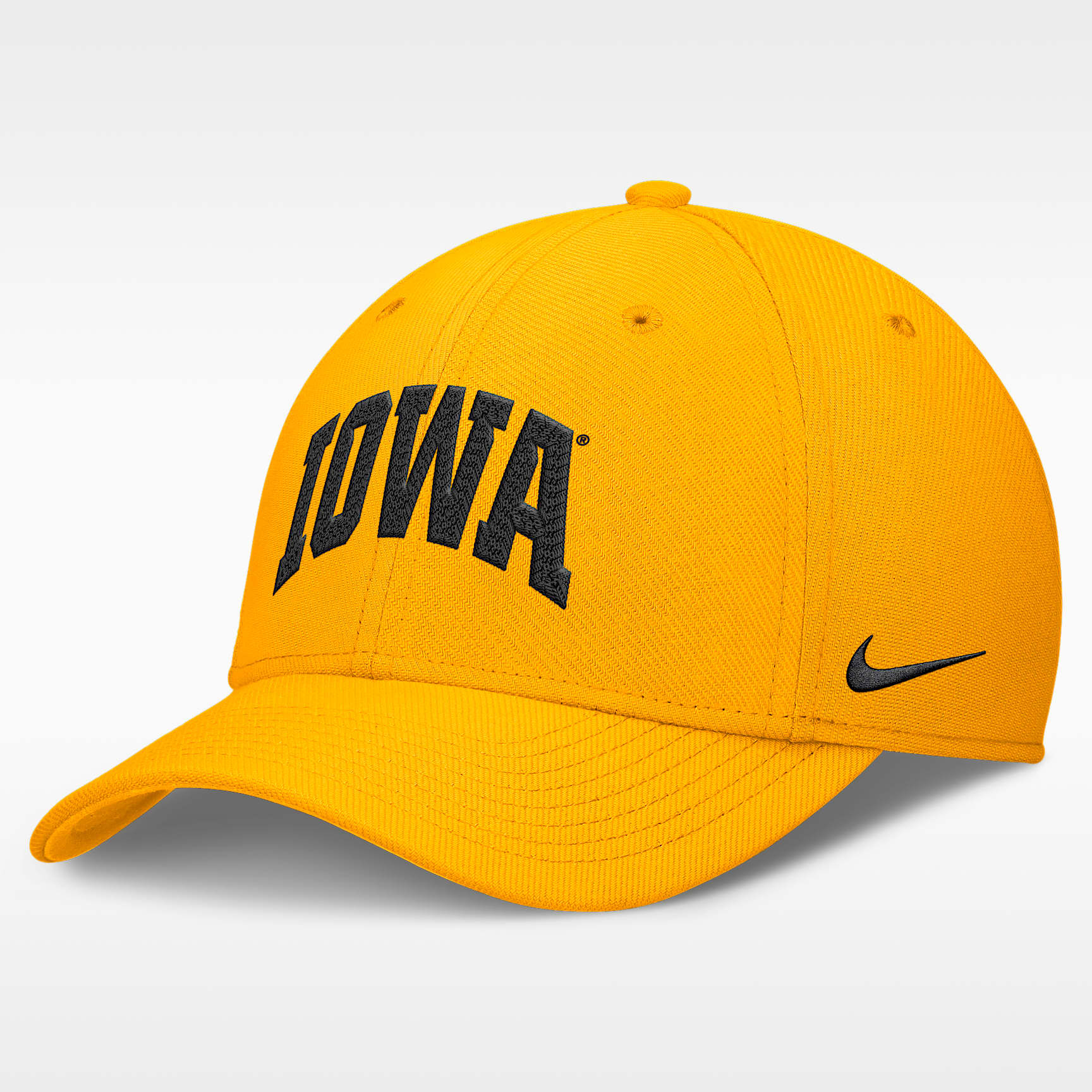 Iowa Classic Swooshflex Men's Nike Dri-FIT College Hat
