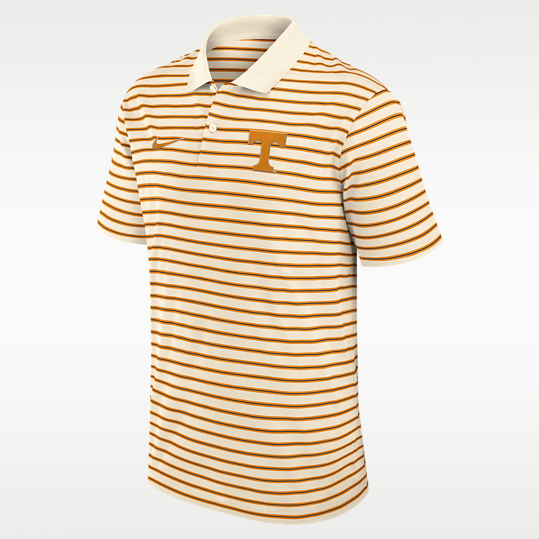 Polo universitaria Nike Dri-FIT para hombre Tennessee Striped