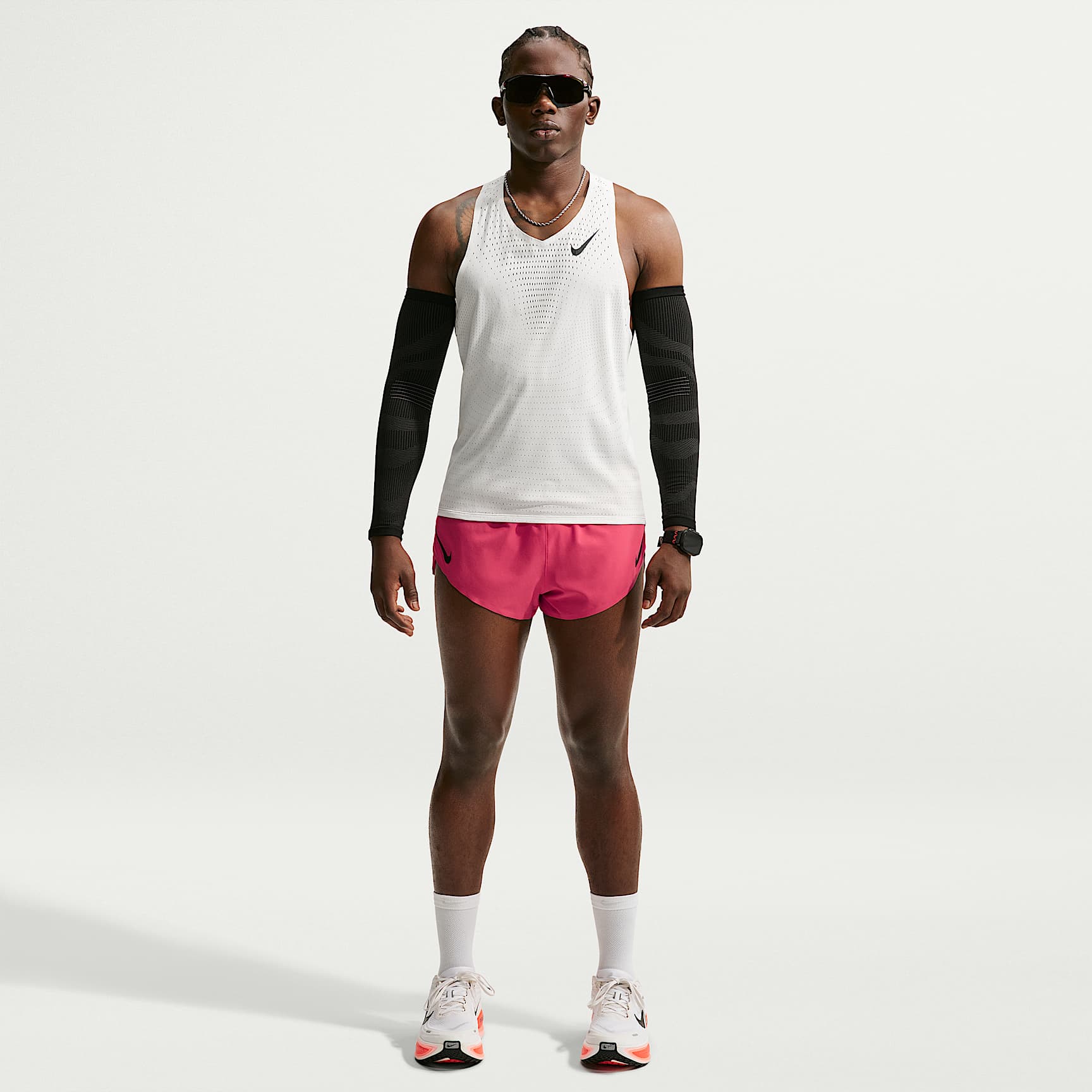 Nike AeroSwift Dri-FIT ADV fôret løpeshorts til herre (5 cm)