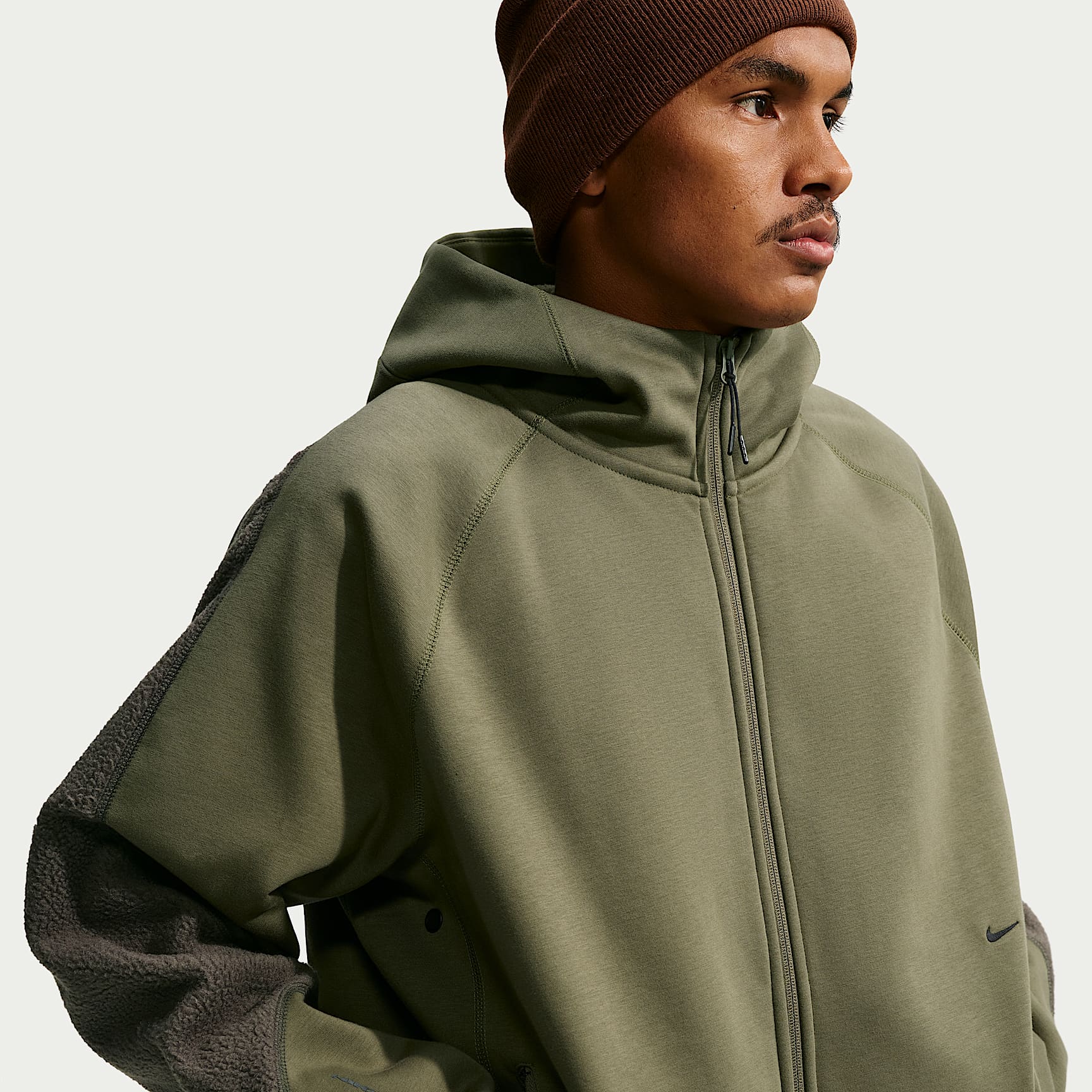 Pánská mikina Nike Tech Boreas Therma-FIT s kapucí a zipem po celé délce