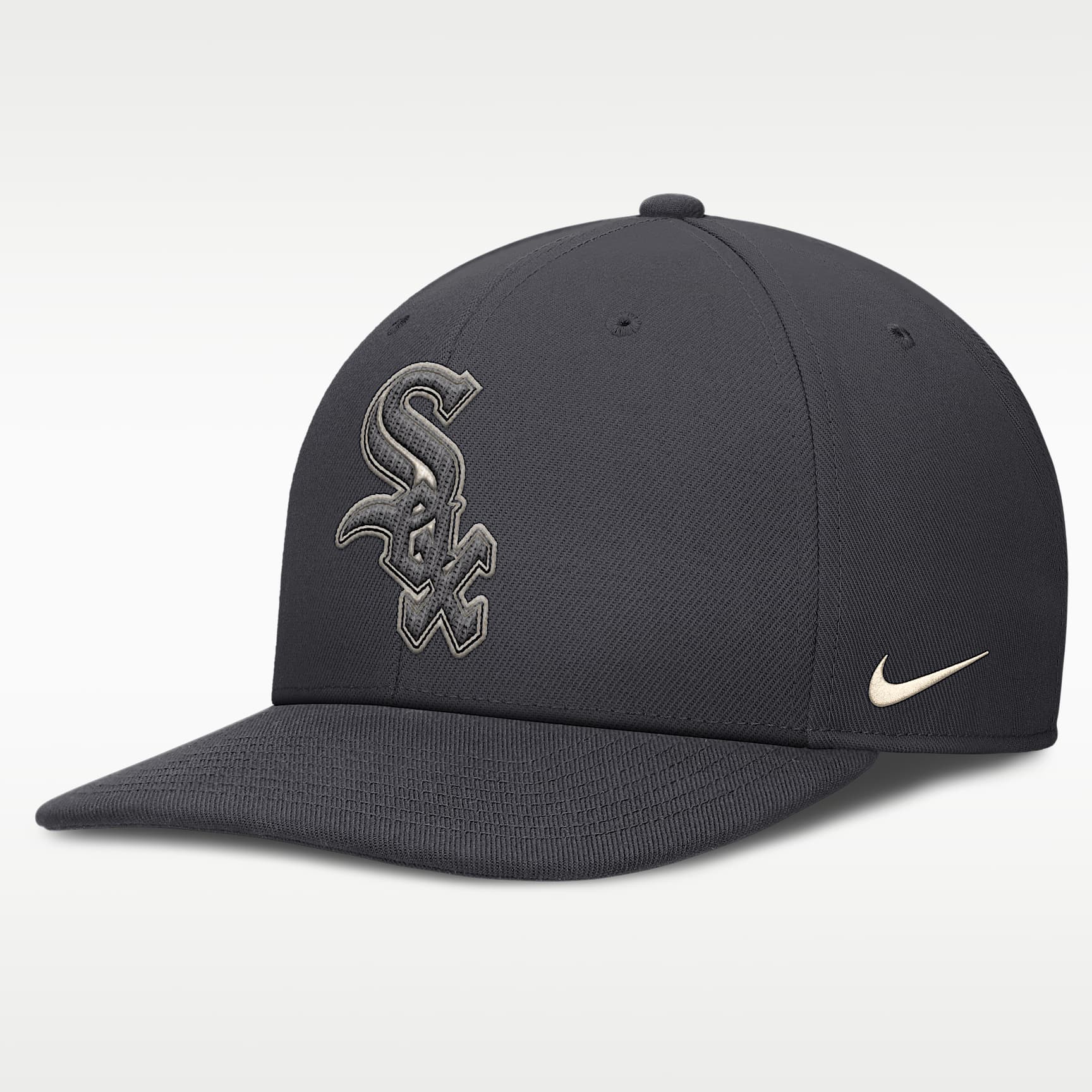 Gorra estructurada de visera cuadrada para hombre Nike Statement Dri-Fit Pro Chicago White Sox