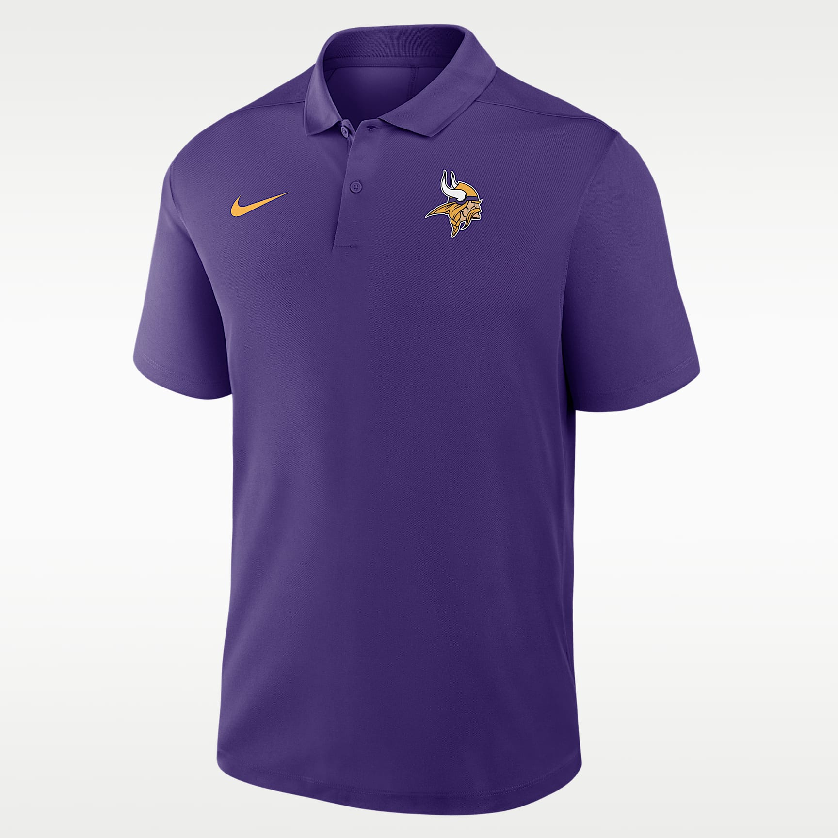 Minnesota Vikings Logo Victory Men's Nike Dri-FIT NFL Polo