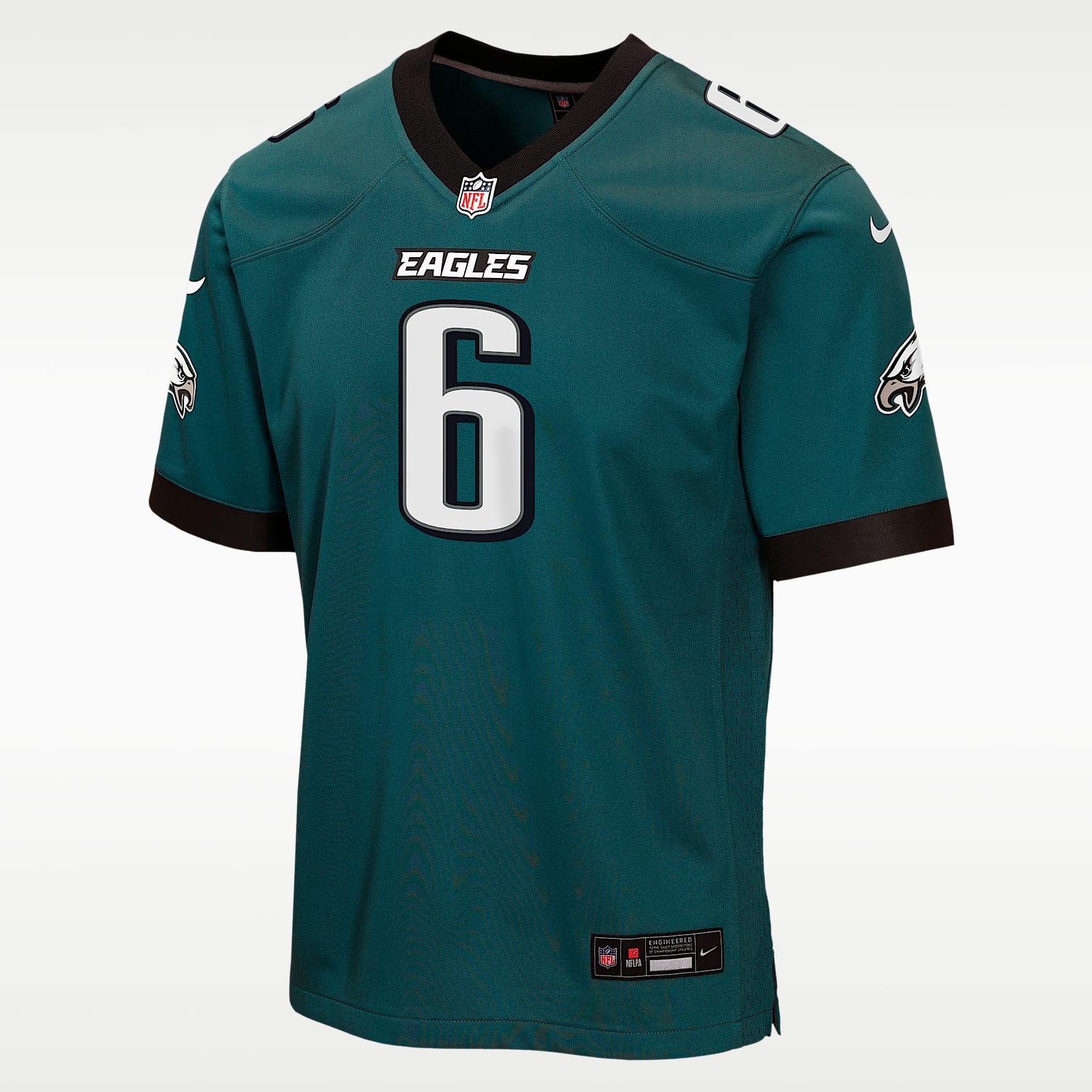 Devonta Smith Philadelphia Eagles Big Kids' Game Jersey