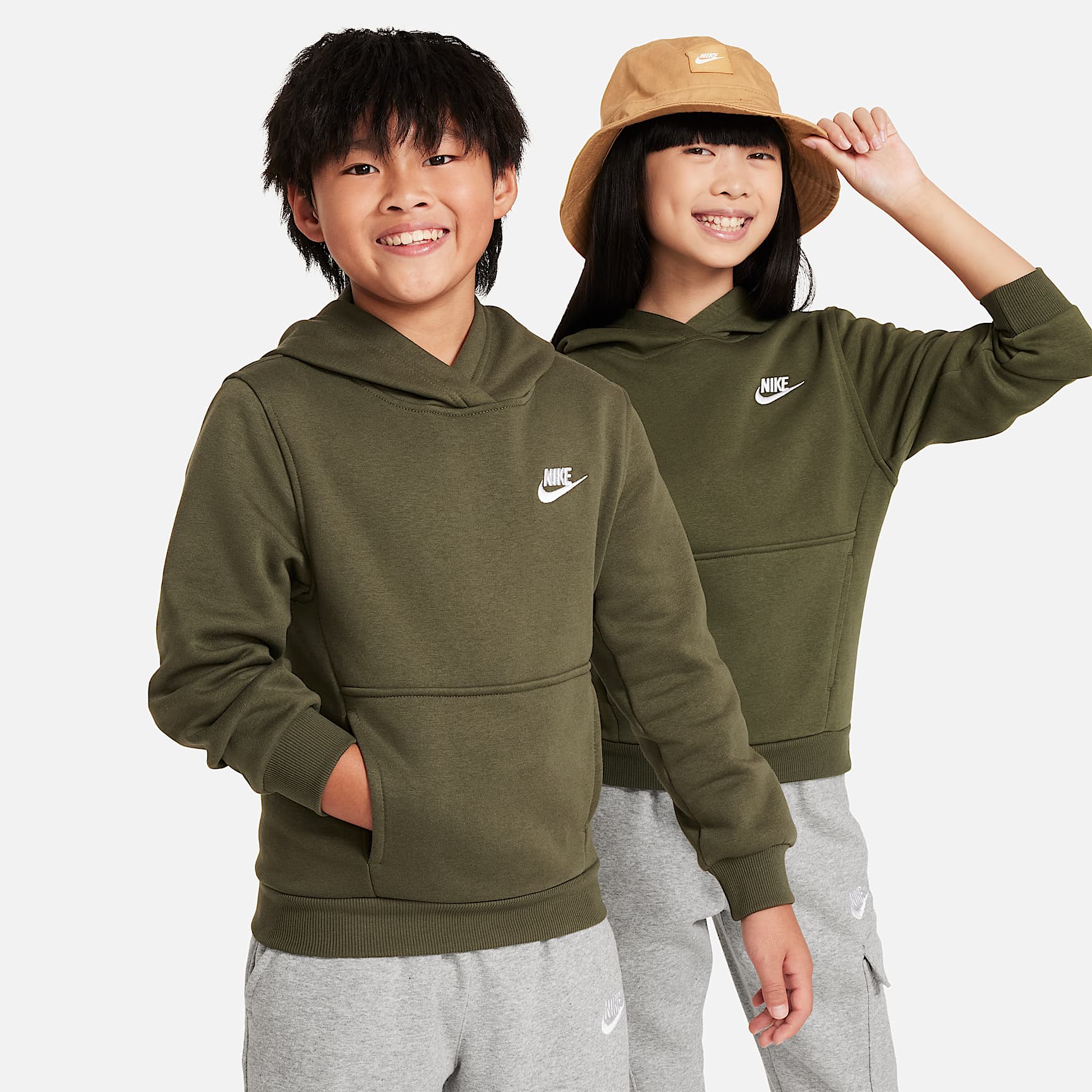 Nike Sportswear Club Fleece Big Kids' Pullover Hoodie