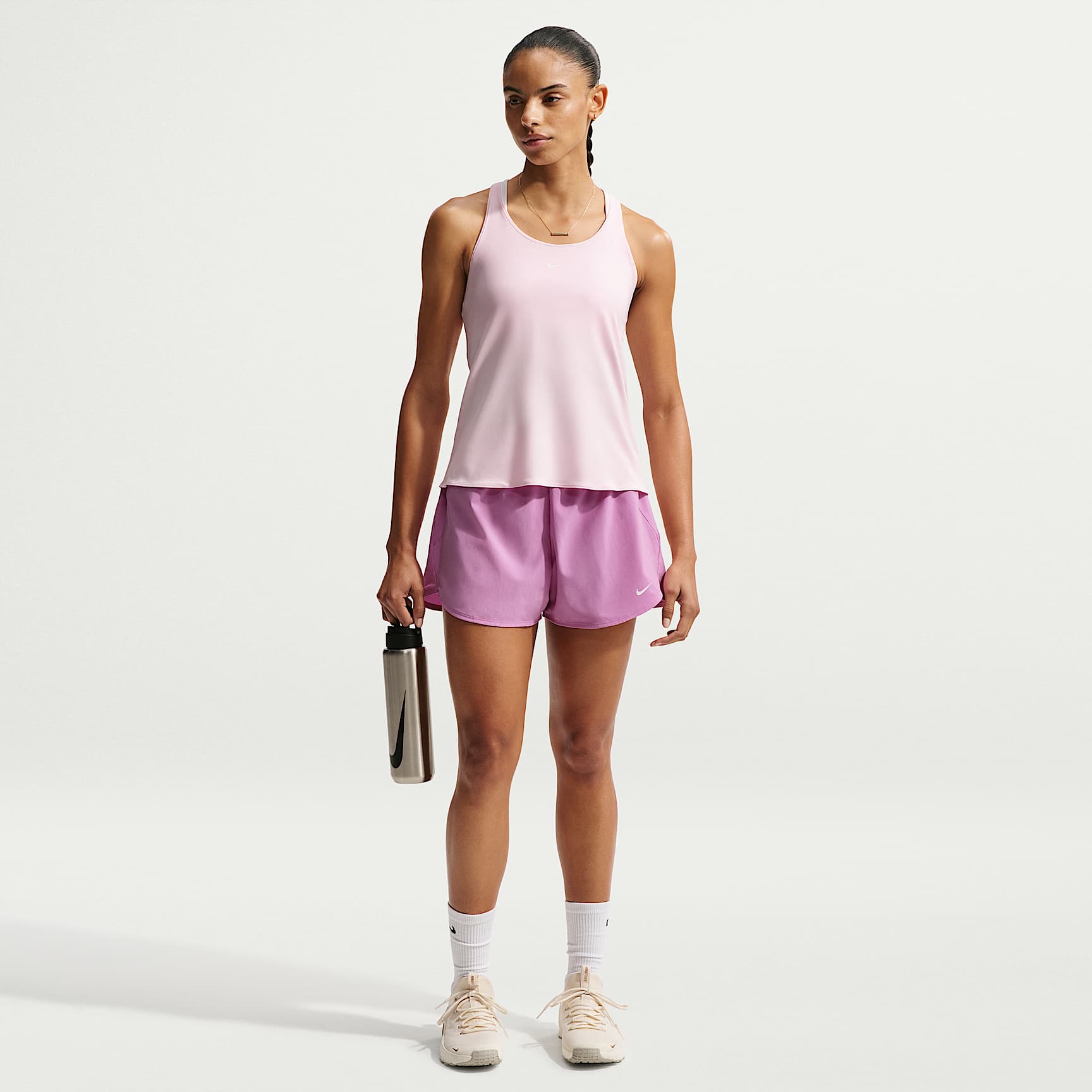 Nike Pro Women's Dri-FIT Mid-Rise Brief-Lined 3" Woven Shorts