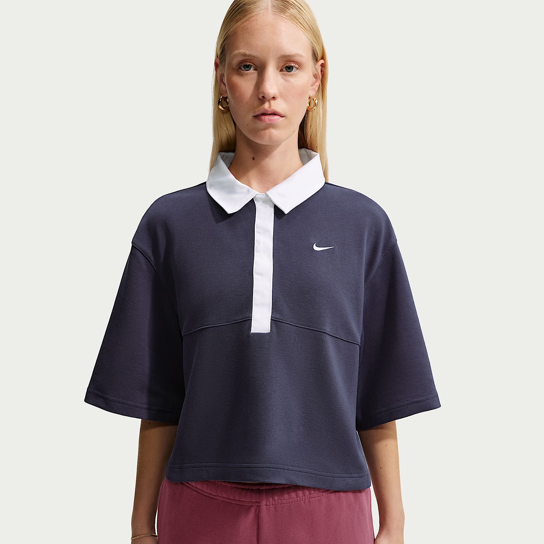 Nike Sportswear Women's Oversized Short-Sleeve Polo