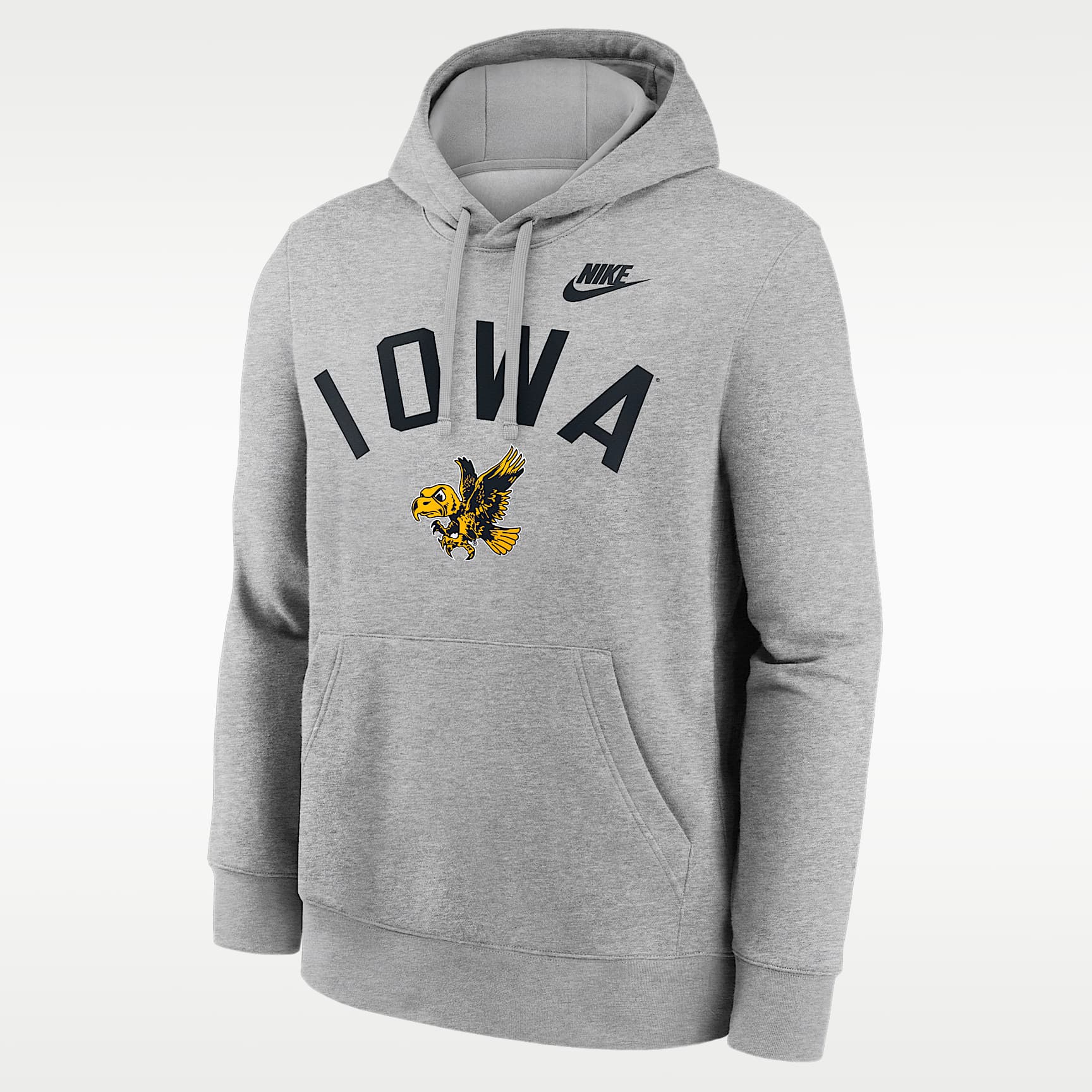 Iowa Legacy Arch Club Men's Nike College Pullover Hoodie
