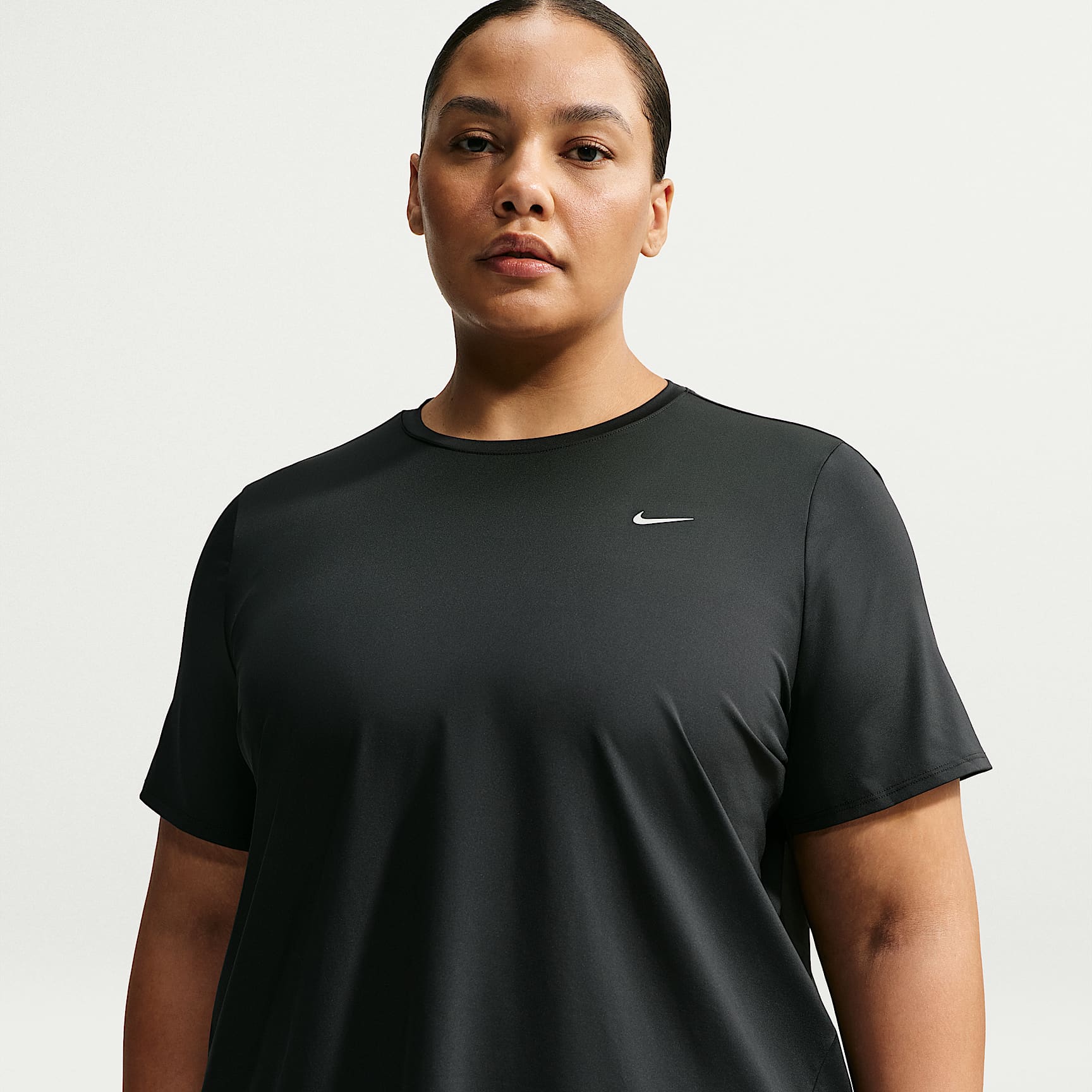 Playera de correr Dri-FIT para mujer (talla grande) Nike Swift