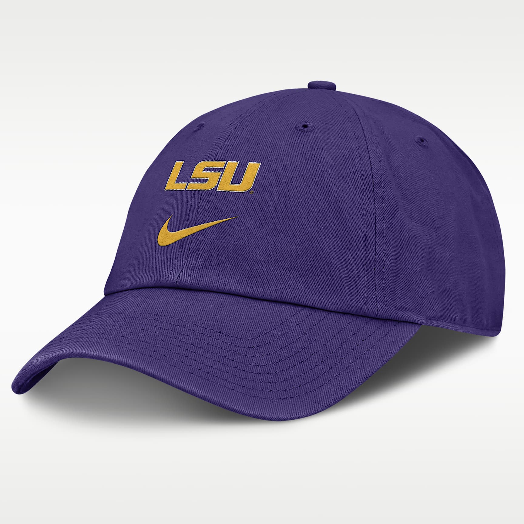 LSU Primetime Club Men's Nike College Adjustable Hat