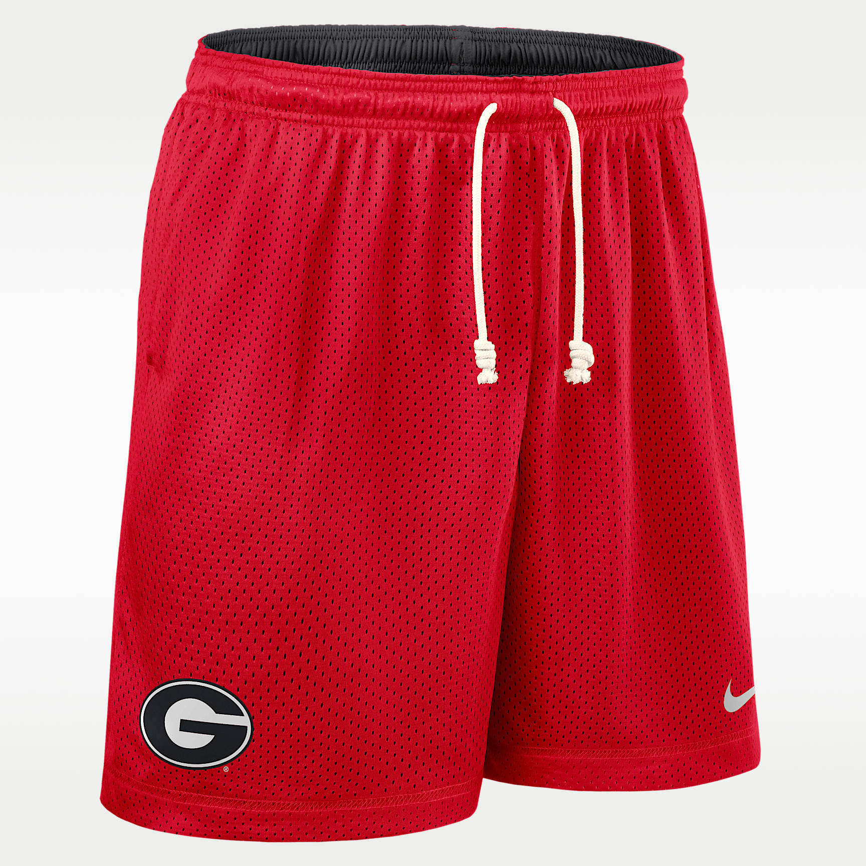 Shorts universitarios Nike Dri-FIT para hombre Georgia Sideline Reversible