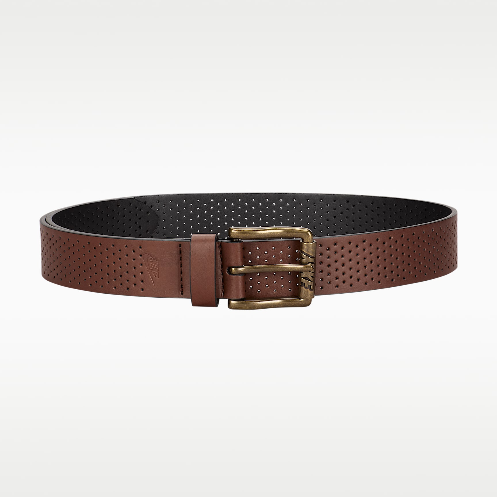 Nike Perforated Leather Belt