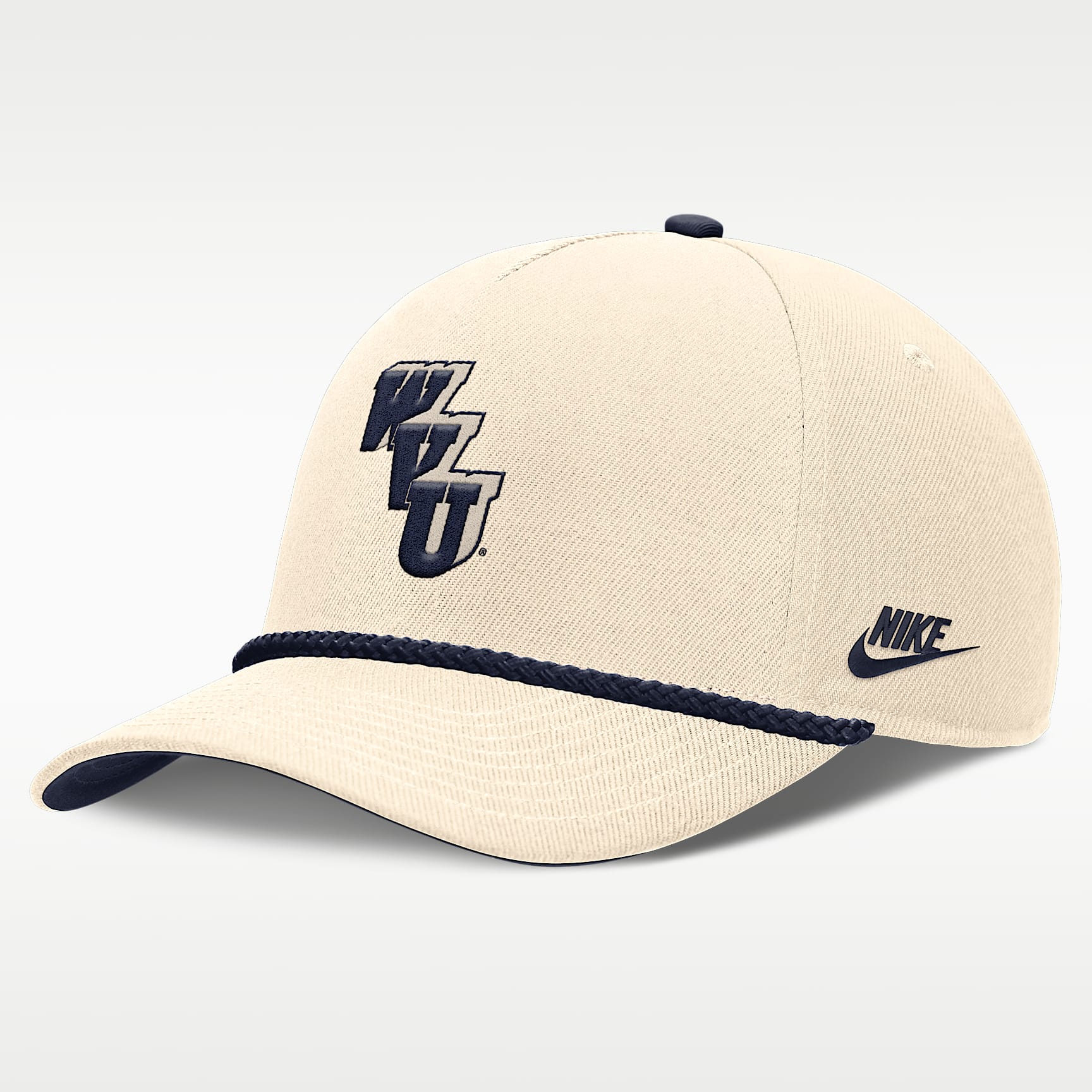 West Virginia Legacy Vintage Rope Rise Men's Nike College Adjustable Hat