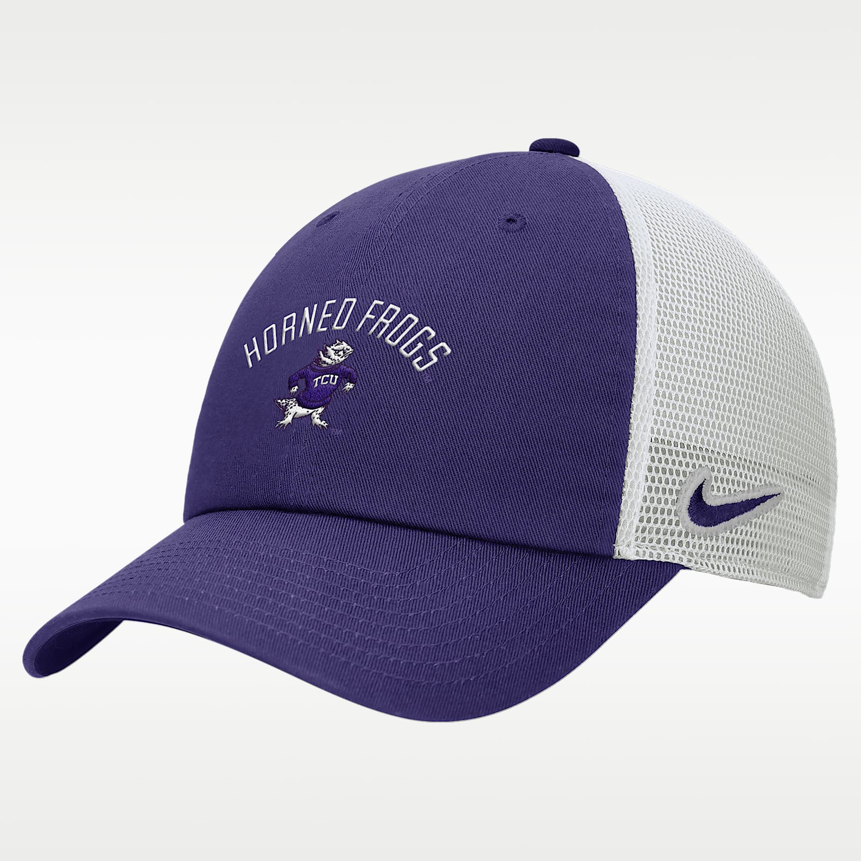 Nike College (TCU) Unstructured Trucker Cap