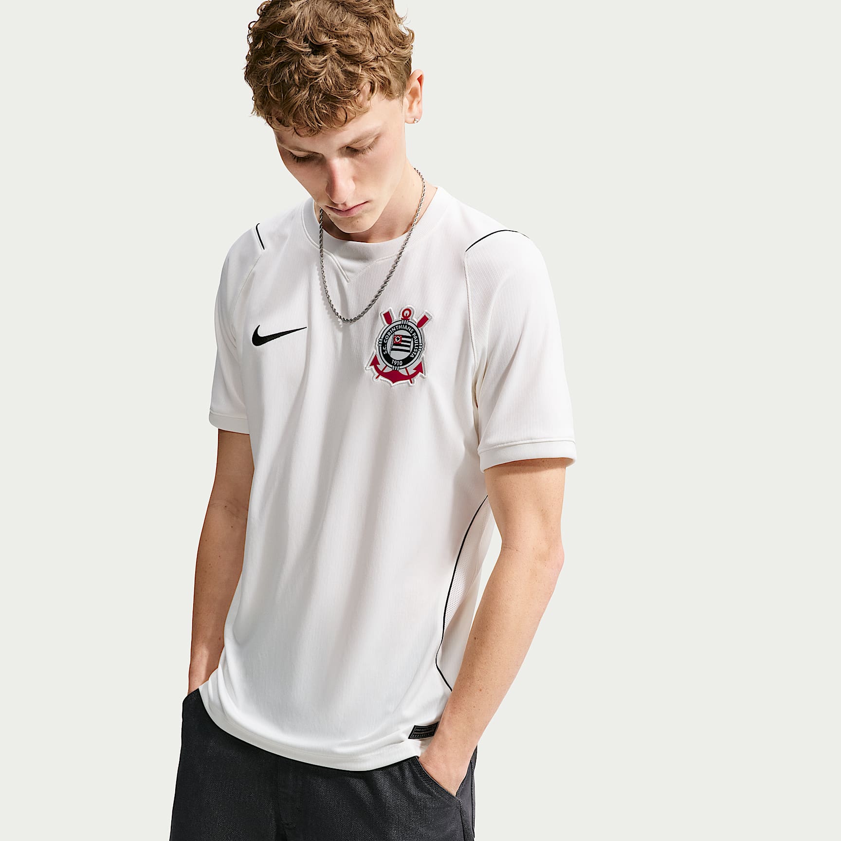 S.C. Corinthians 2026/27 Stadium Home Men's Nike Dri-FIT Soccer Replica Jersey