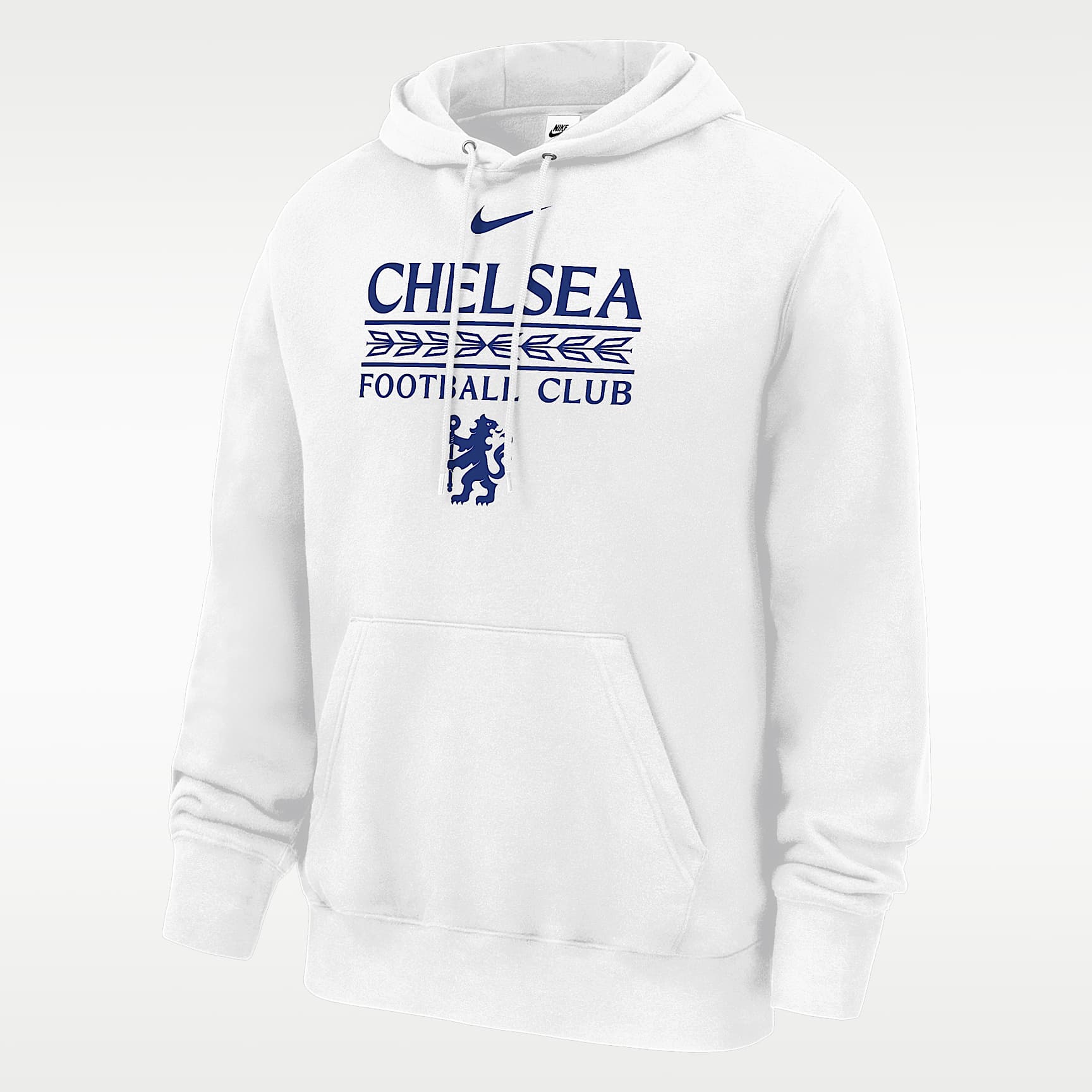 Sudadera con gorro sin cierre Nike para hombre Chelsea Club Fleece