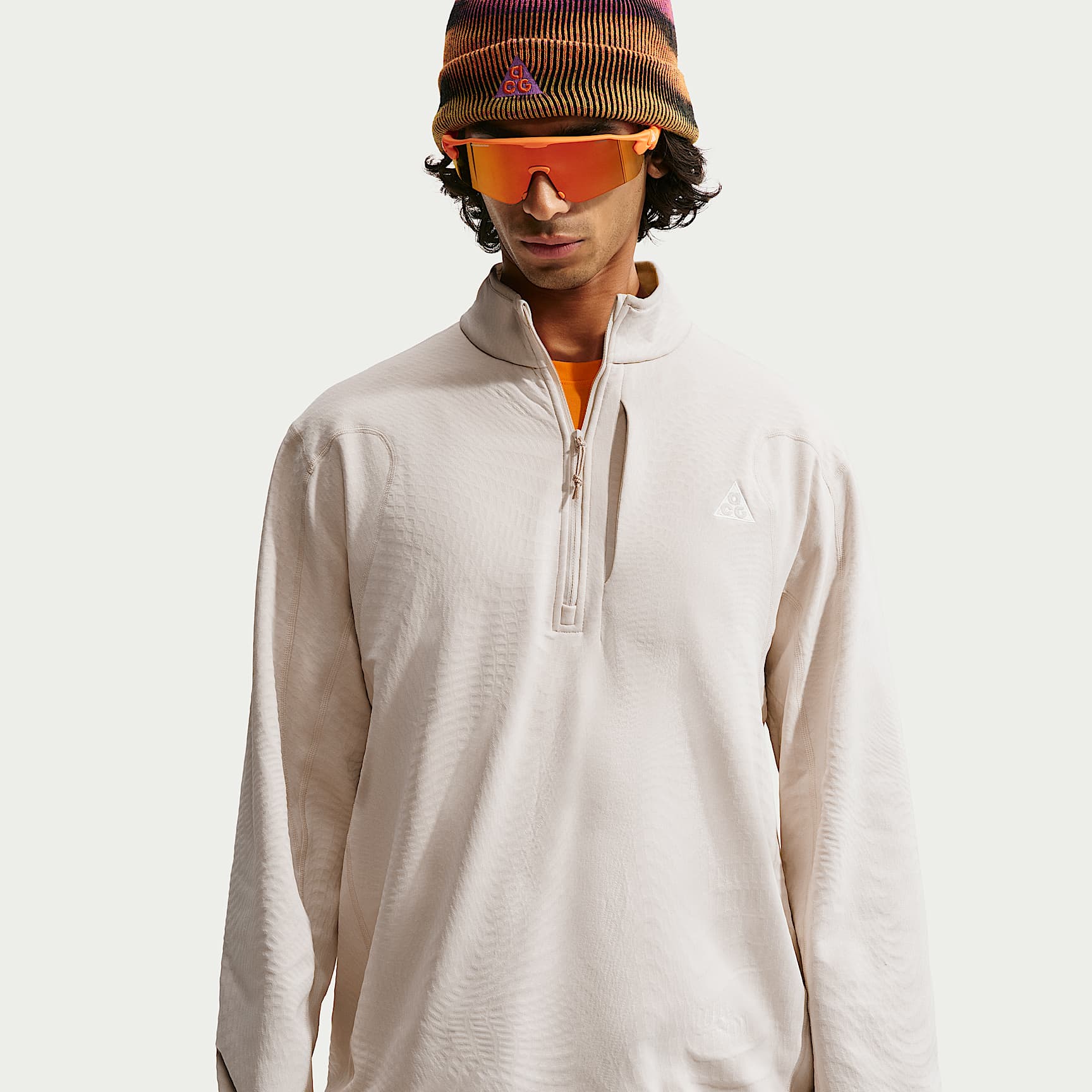 ACG "Wolf Grid" Men's Therma-FIT 1/2-Zip Hiking Top