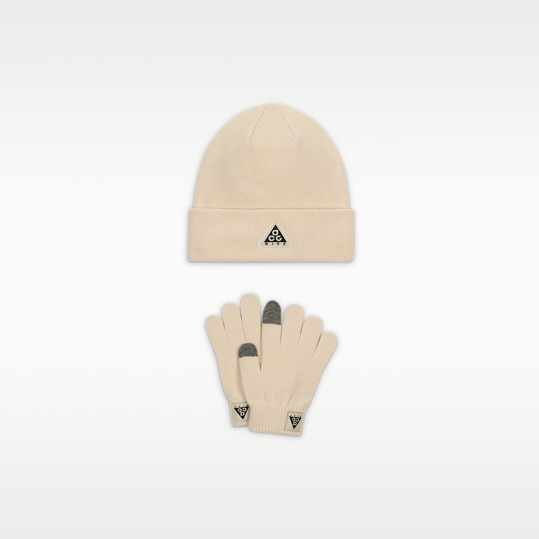 ACG Big Kids' Core Peak 2-Piece Beanie Set