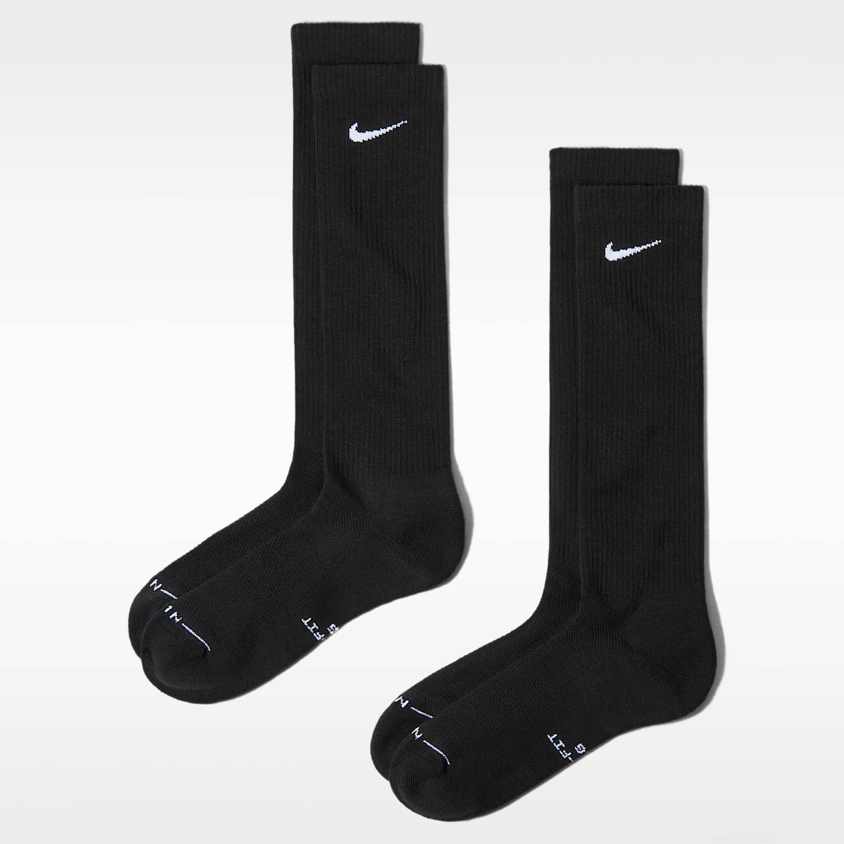 Nike Everyday Elevated Over-the-Calf Socks (2 Pairs)
