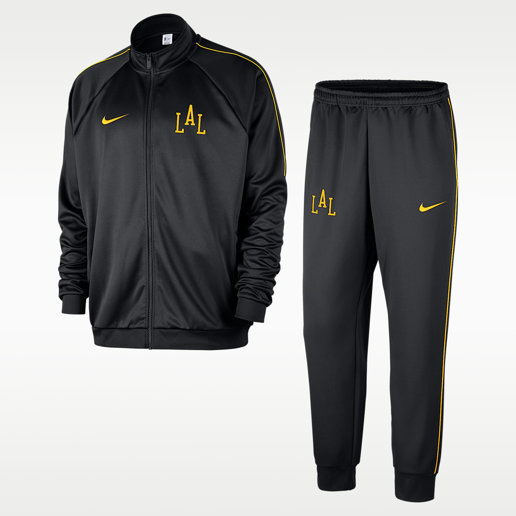Los Angeles Lakers City Edition Nike NBA Club Peak-tracksuit til mænd
