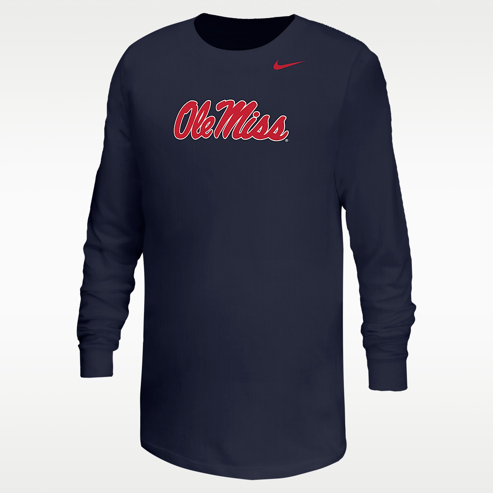Ole Miss Rebels Big Kids' Nike Football T-Shirt
