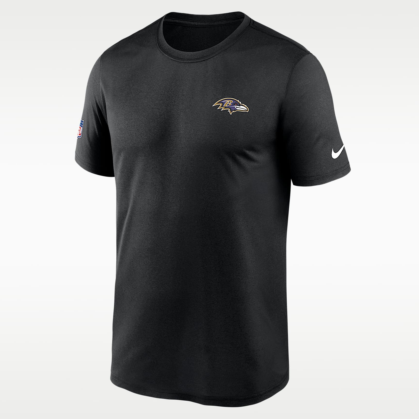 Playera Nike Dri-FIT de la NFL para hombre Baltimore Ravens Alt Legend Small Logo