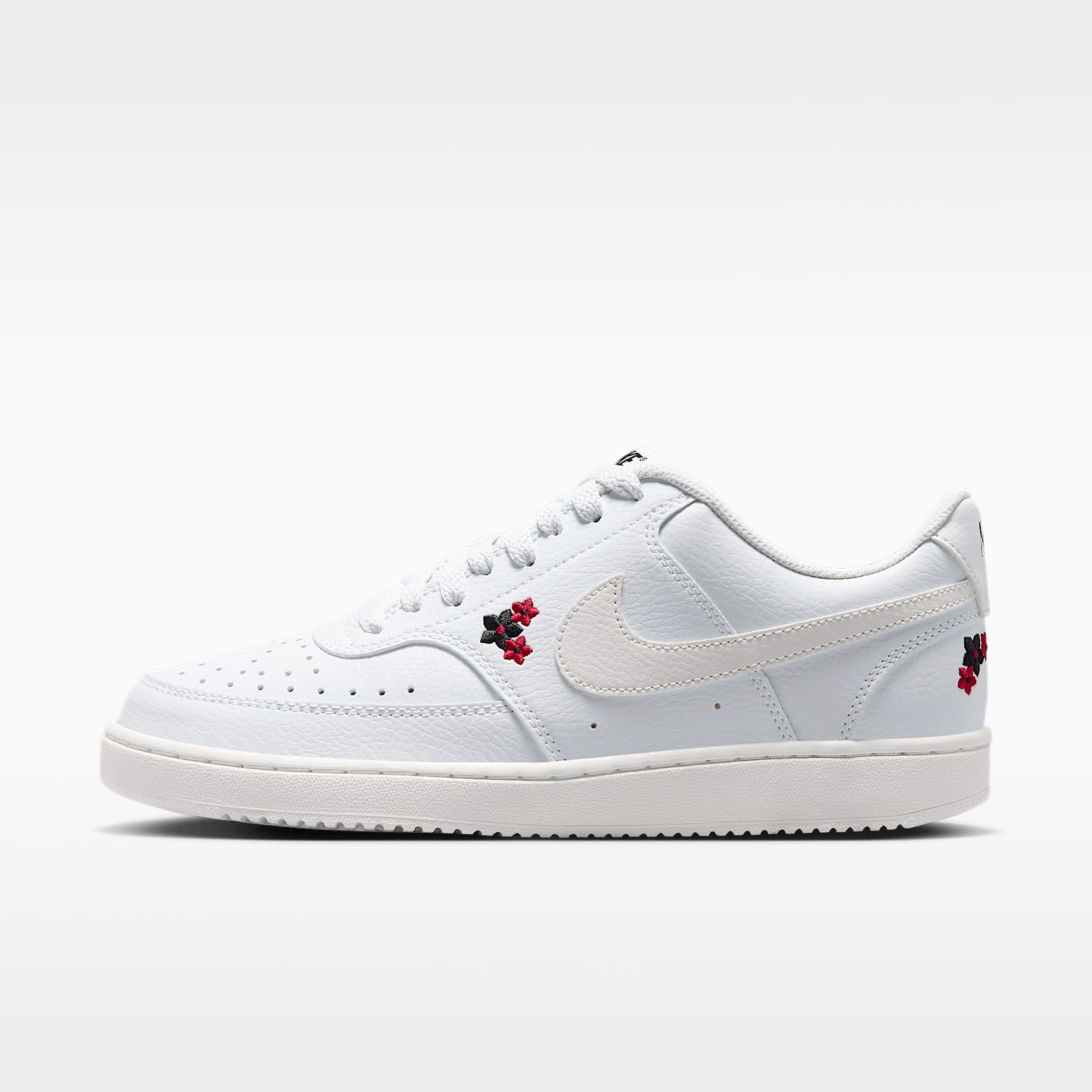 Tenis para mujer Nike Court Vision Low SE "Stitched Floral"