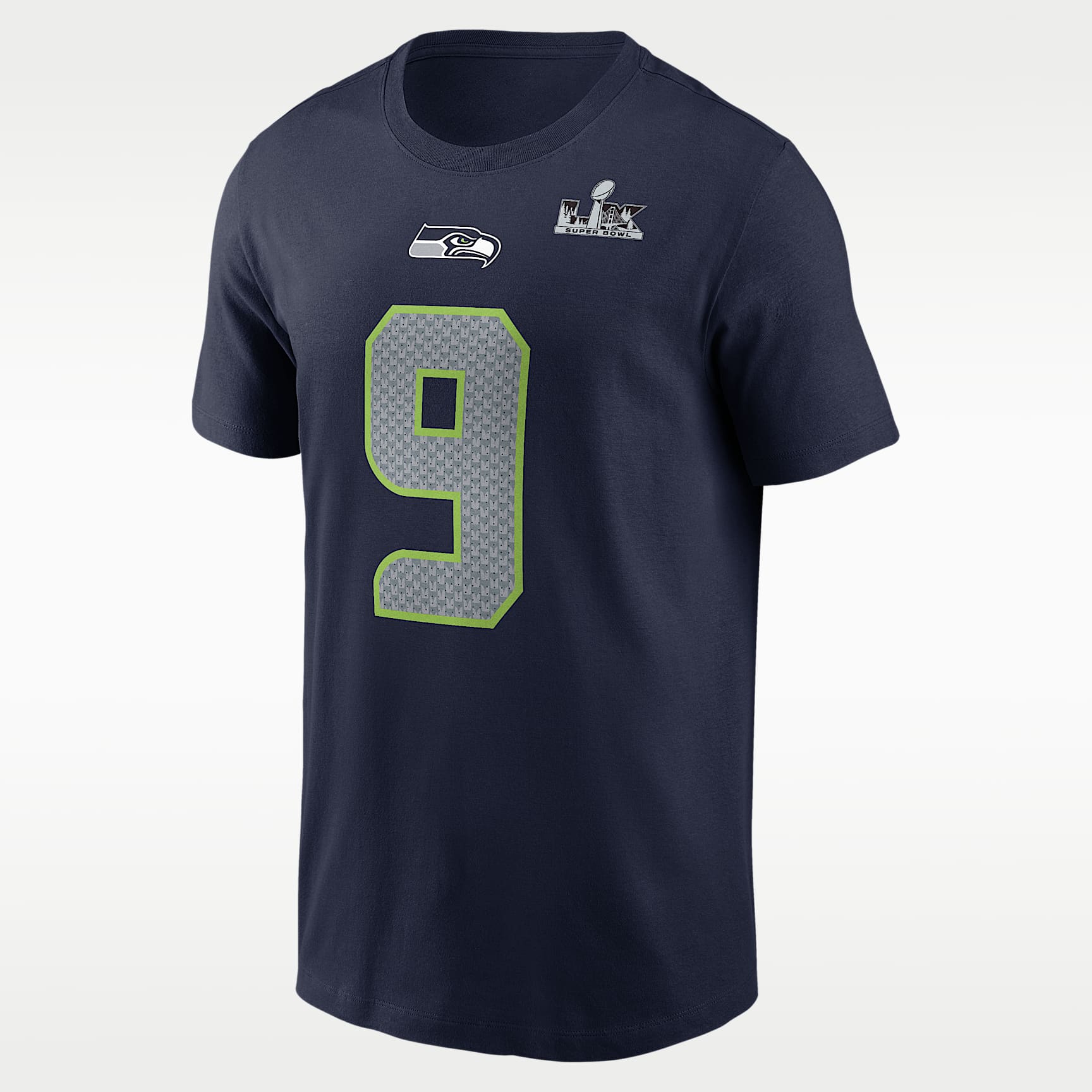 Kenneth Walker III Seattle Seahawks Super Bowl LX Men's Nike NFL T-Shirt