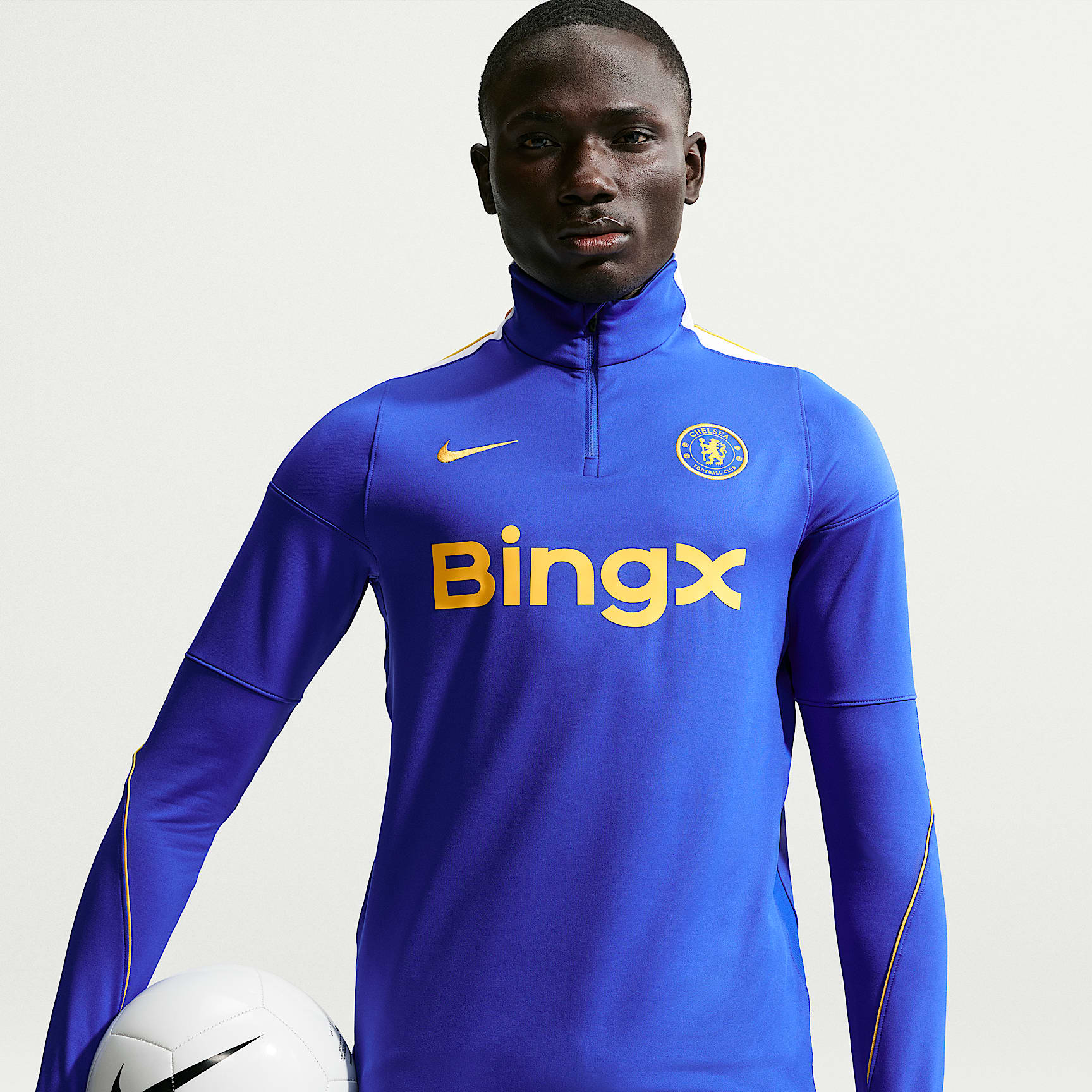 Chelsea FC Strike Men's Nike Dri-FIT Soccer Knit Drill Top